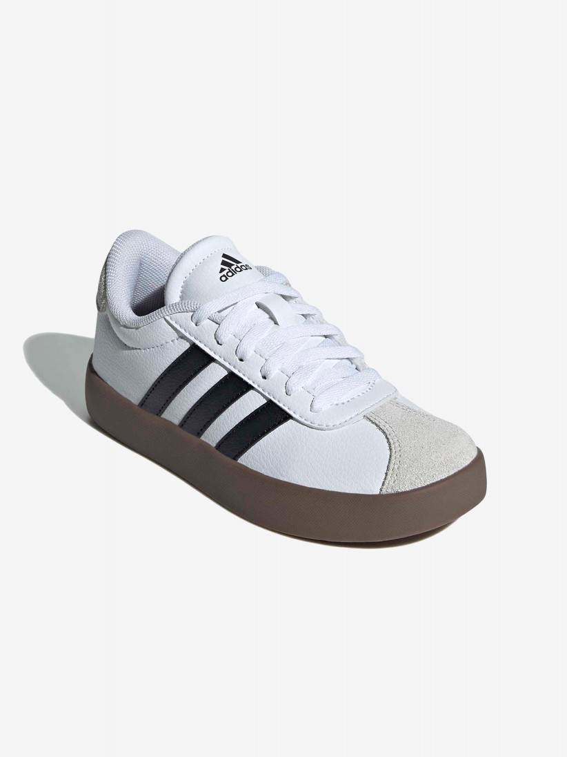 Sapatilhas Adidas VL Court 3.0 C Brancas e Pretas