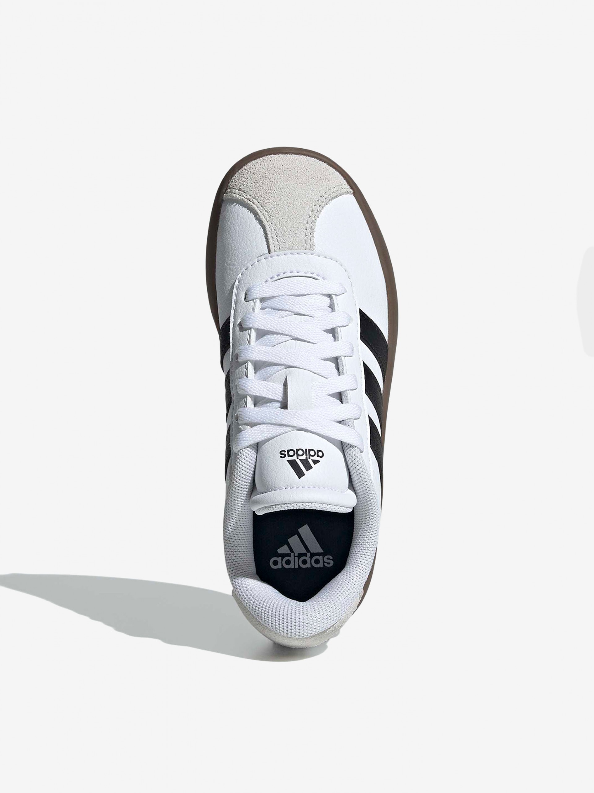 Adidas VL Court 3.0 C White and Black Sneakers