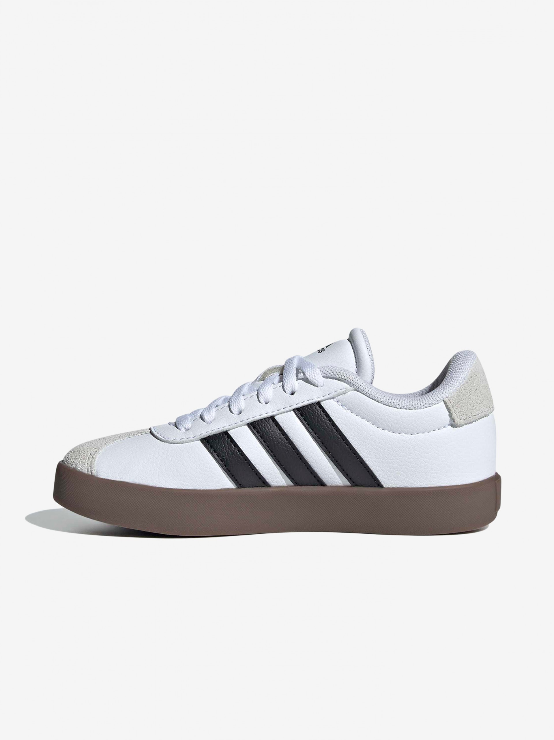 Adidas VL Court 3.0 C White and Black Sneakers