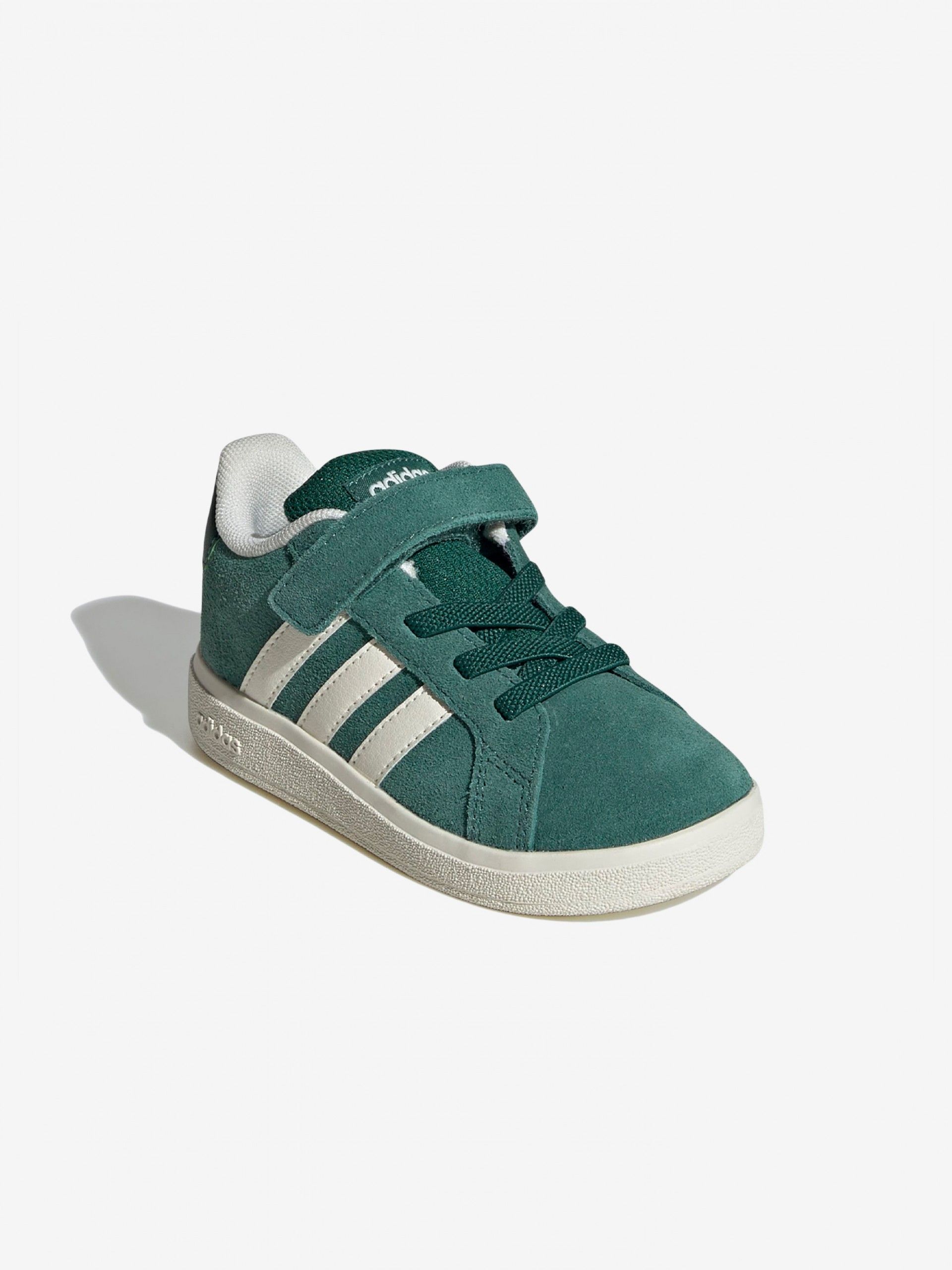 Adidas Grand Court 00s CF EL I Green Velcro Sneakers