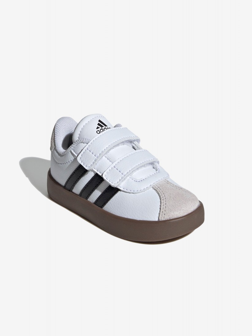 Adidas VL Court 3.0 CF I White and Black Sneakers