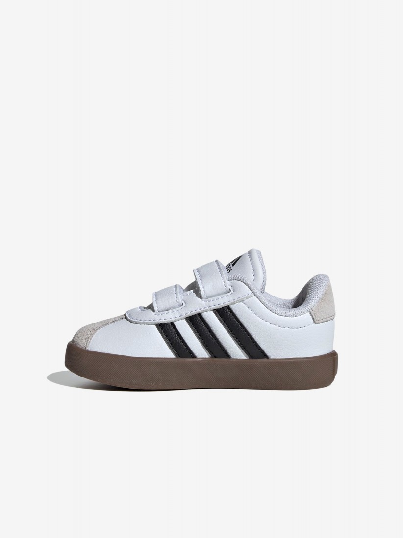 Adidas VL Court 3.0 CF I White and Black Sneakers