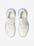 Sapatilhas Asics GEL-Challenger 15 Padel Bege e Azuis Para Mulher