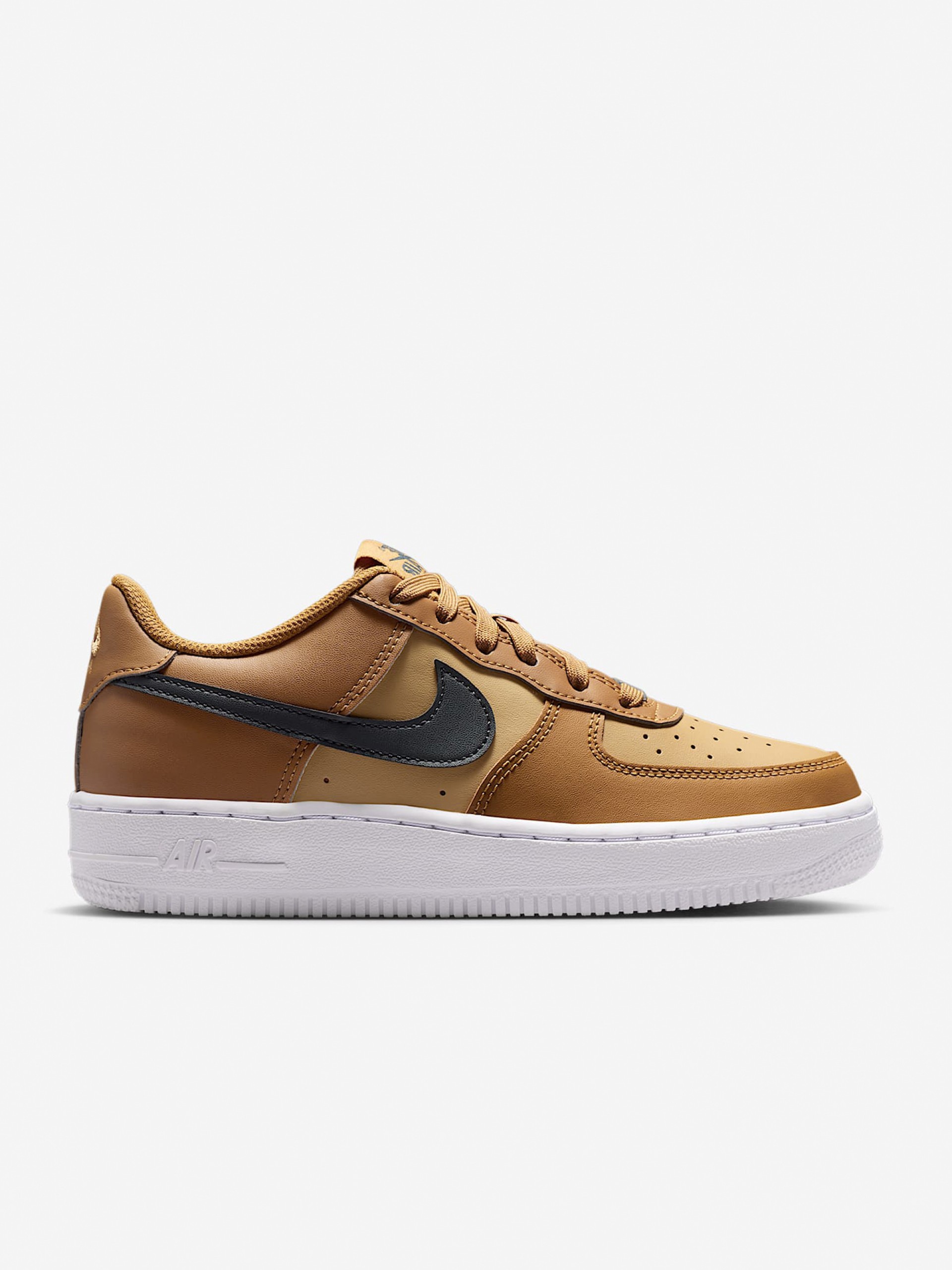 Sapatilhas Nike Air Force 1 Camel Júnior