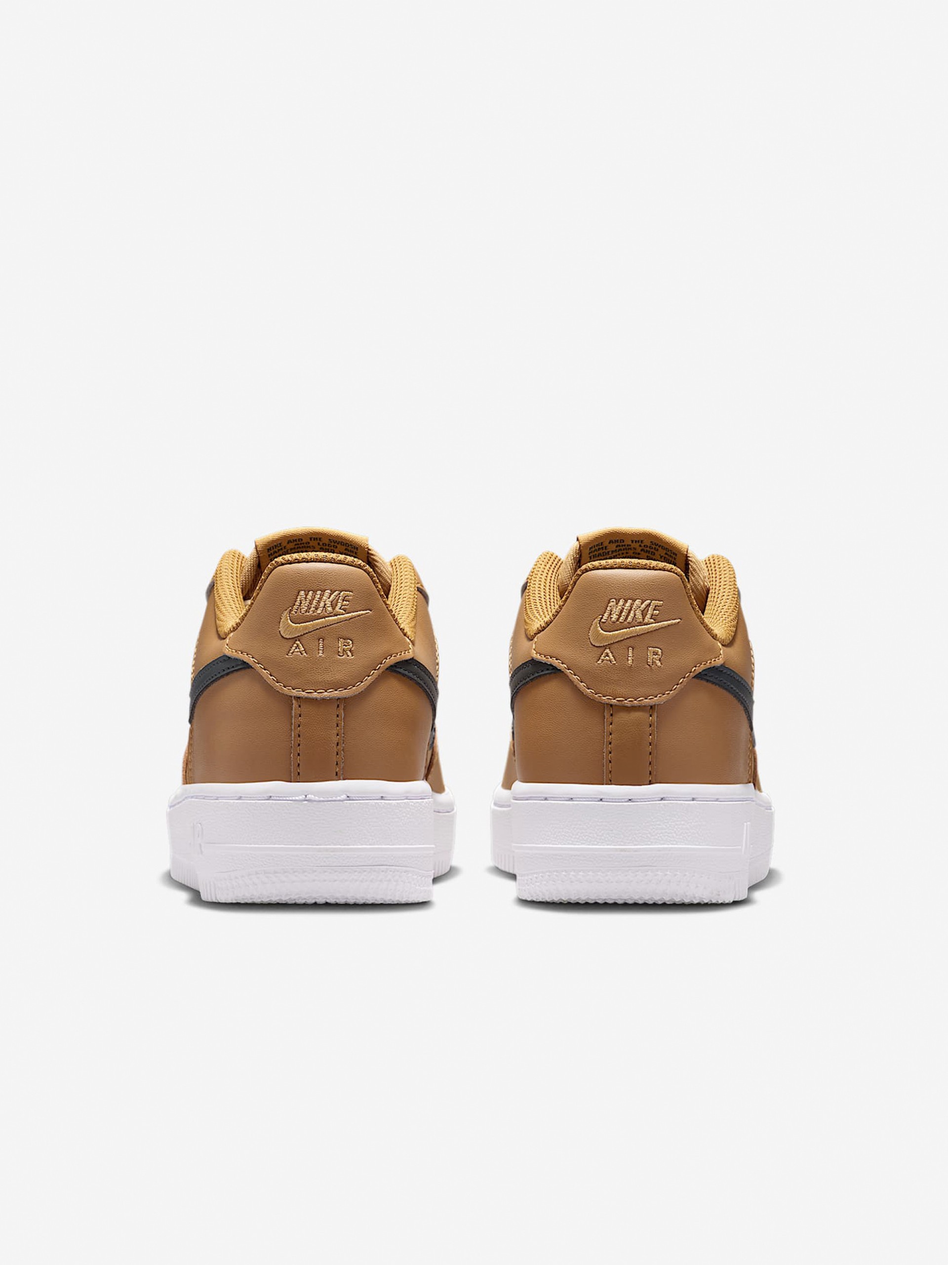 Sapatilhas Nike Air Force 1 Camel Júnior