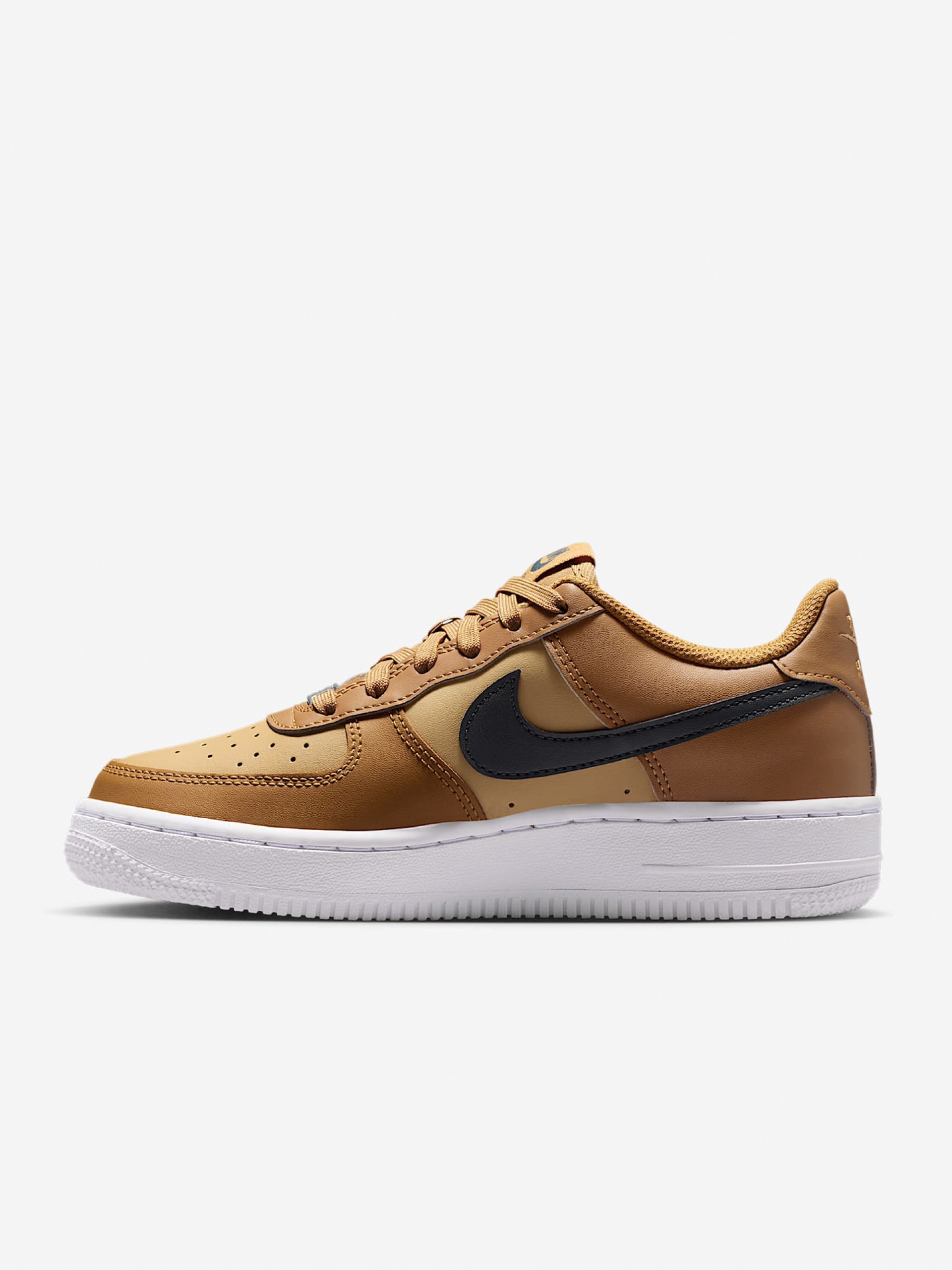 Sapatilhas Nike Air Force 1 Camel Júnior