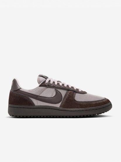 Sapatilhas Nike Field General Castanhas e Cinzentas Para Mulher