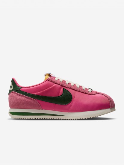 Sapatilhas Nike Cortez Rosa e Pretas Para Mulher
