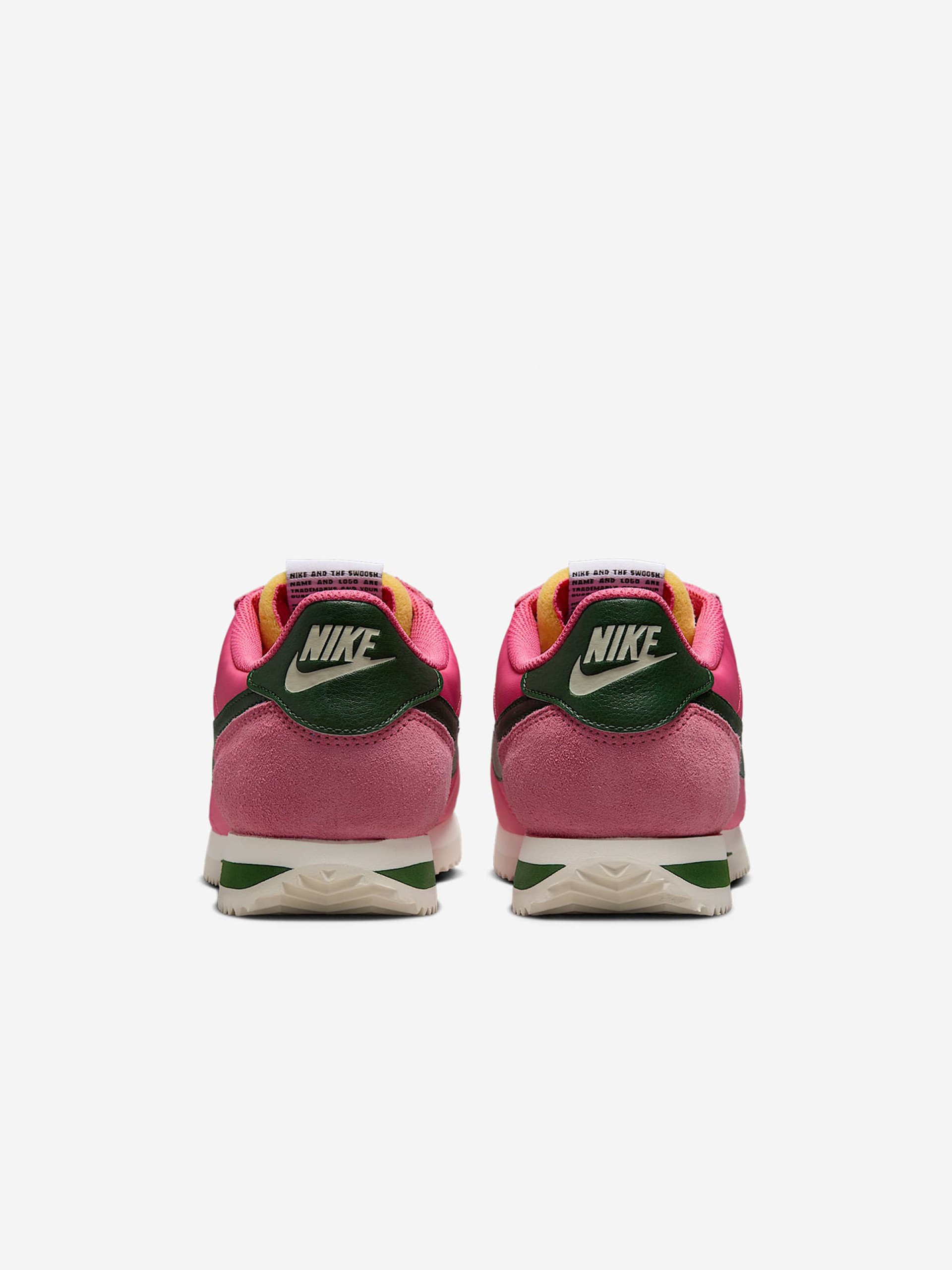 Sapatilhas Nike Cortez Rosa e Pretas Para Mulher