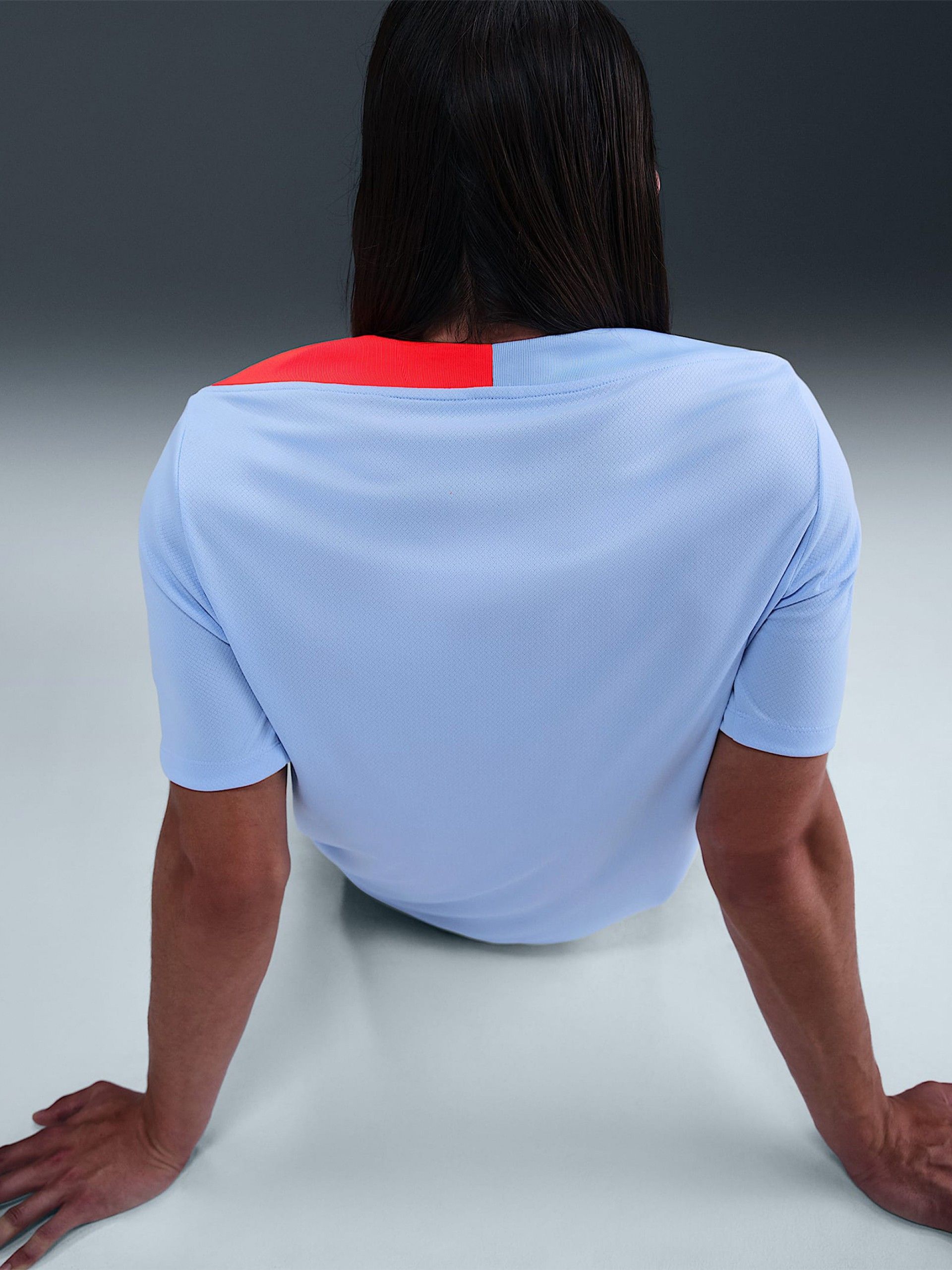 Camiseta de Fútbol Nike Dri-FIT Strike Total 90 Azul Para Hombre