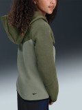 Casaco com Capuz Nike Sportswear Tech Fleece Jnior Verde