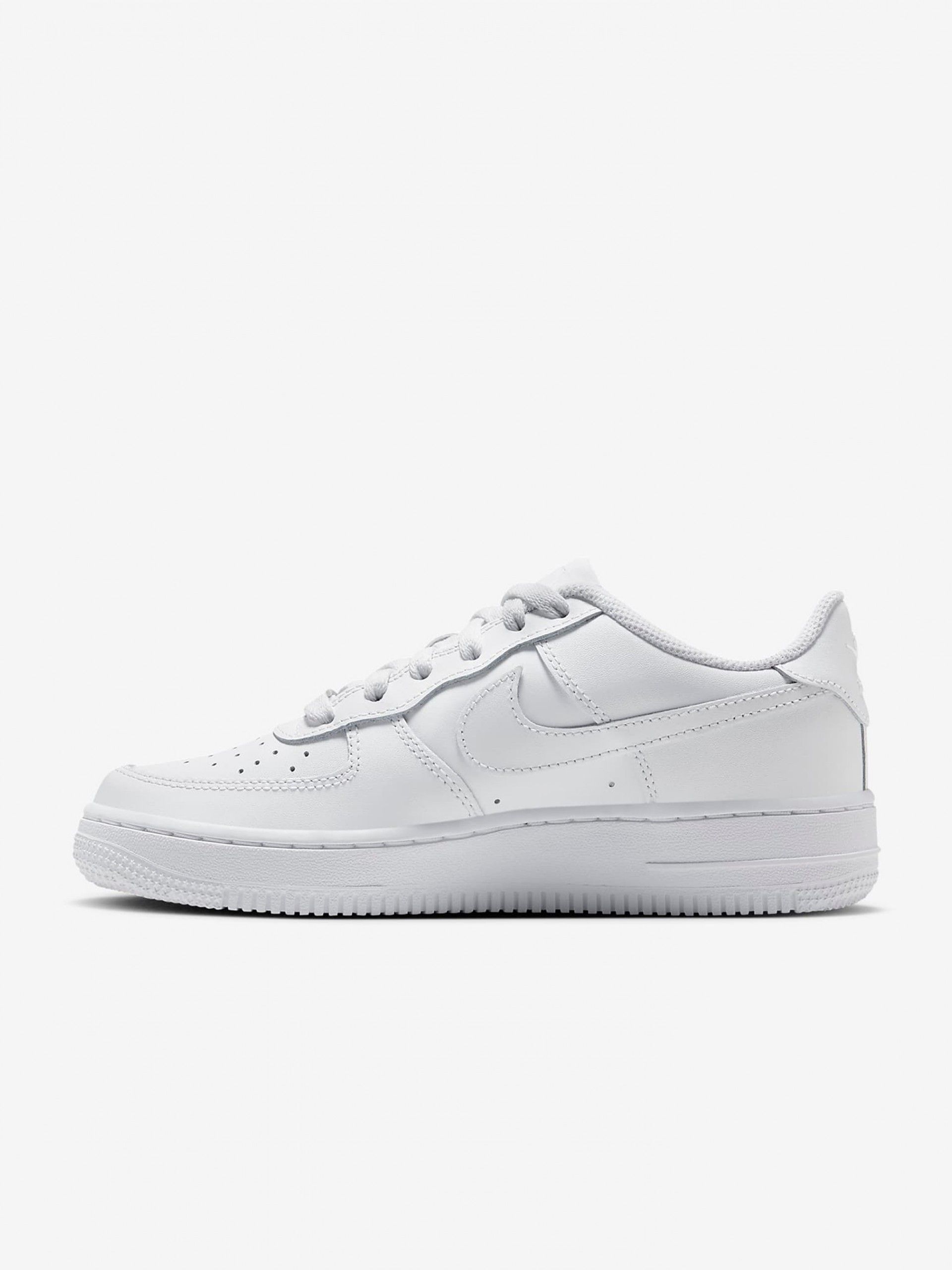 Sapatilhas Nike Air Force 1 LE Brancas Júnior