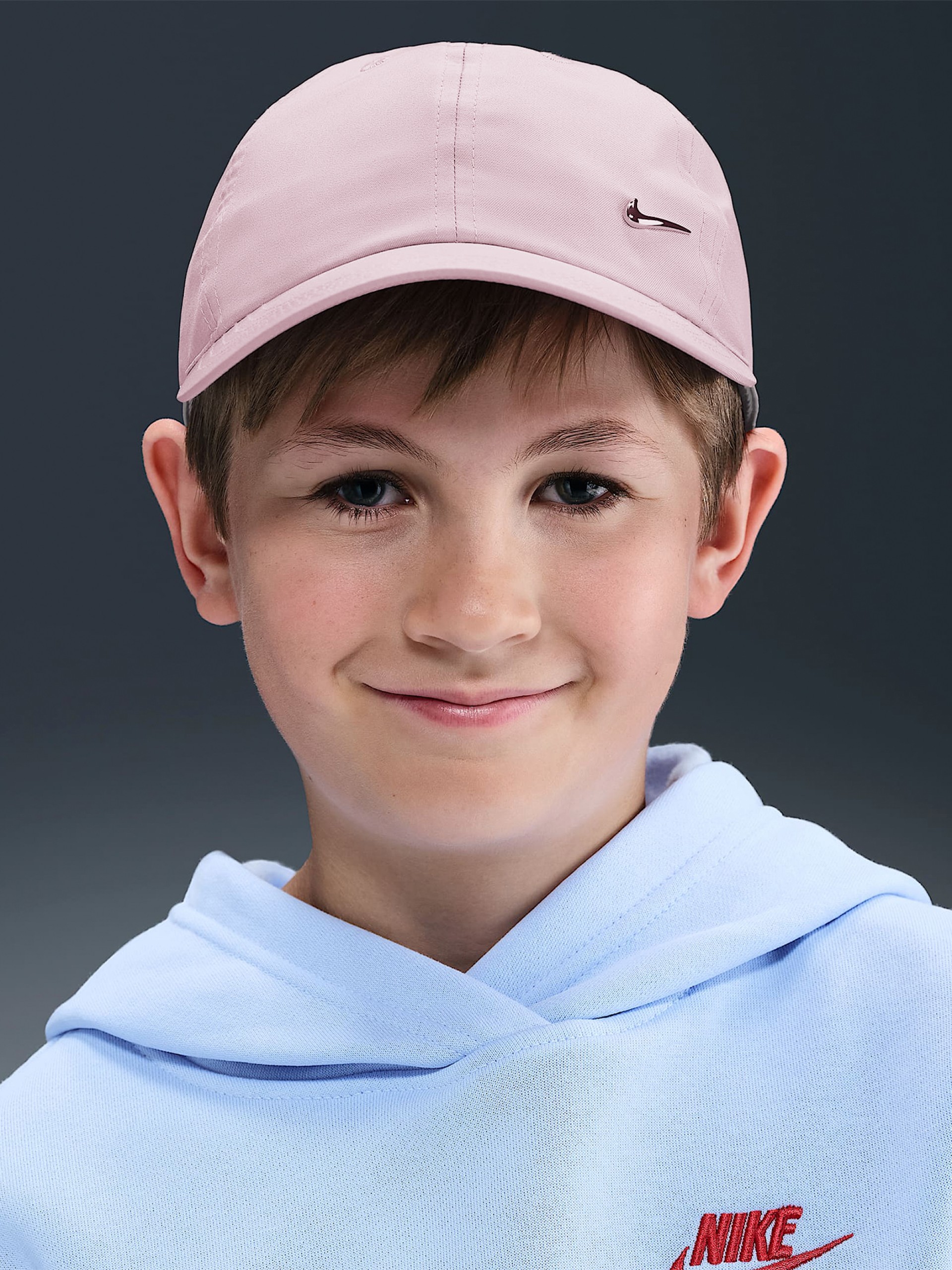 Gorra Nike Dri-FIT Club Kids Rosa