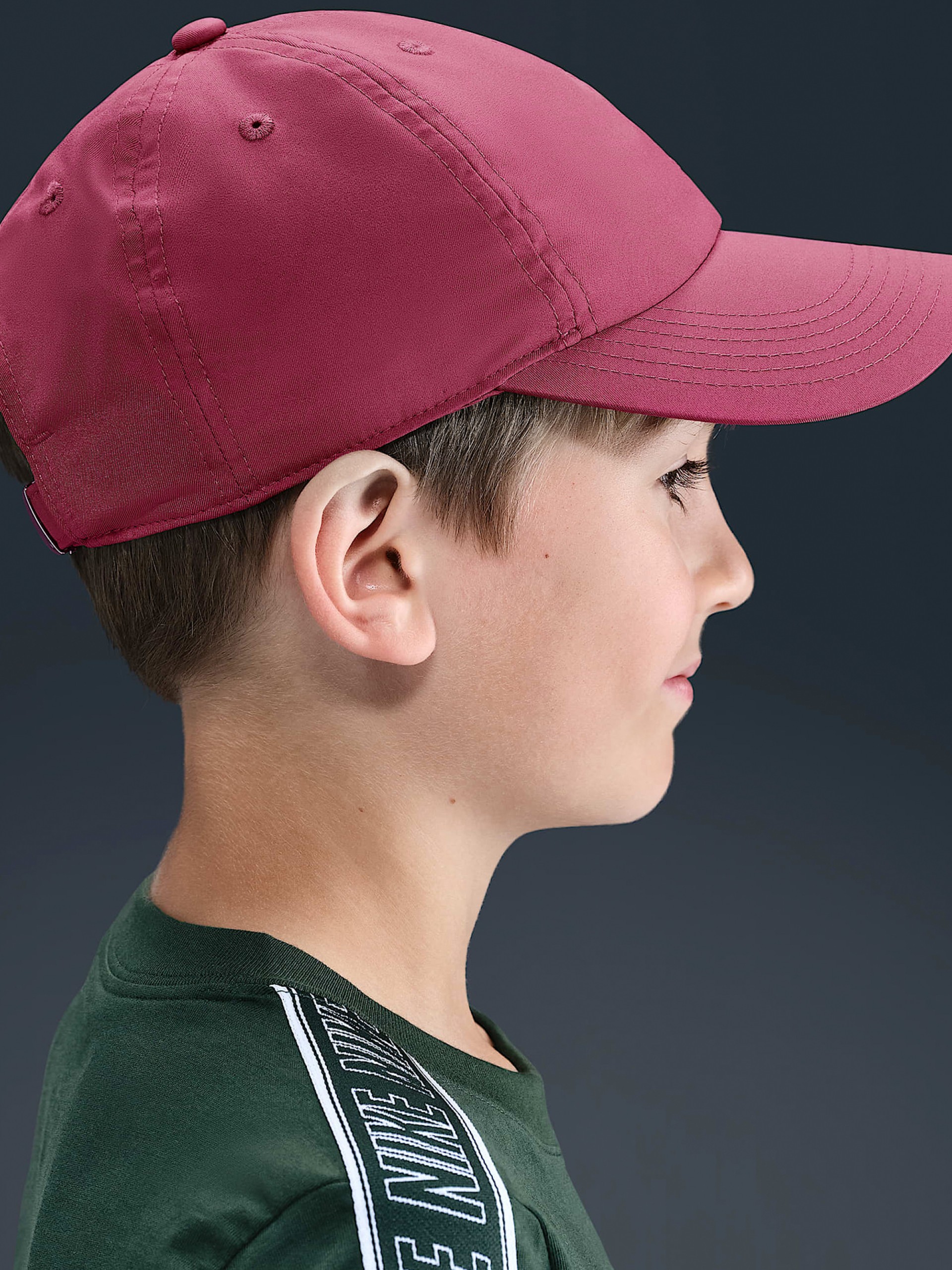 Gorra Nike Dri-FIT Club Kids Burdeos