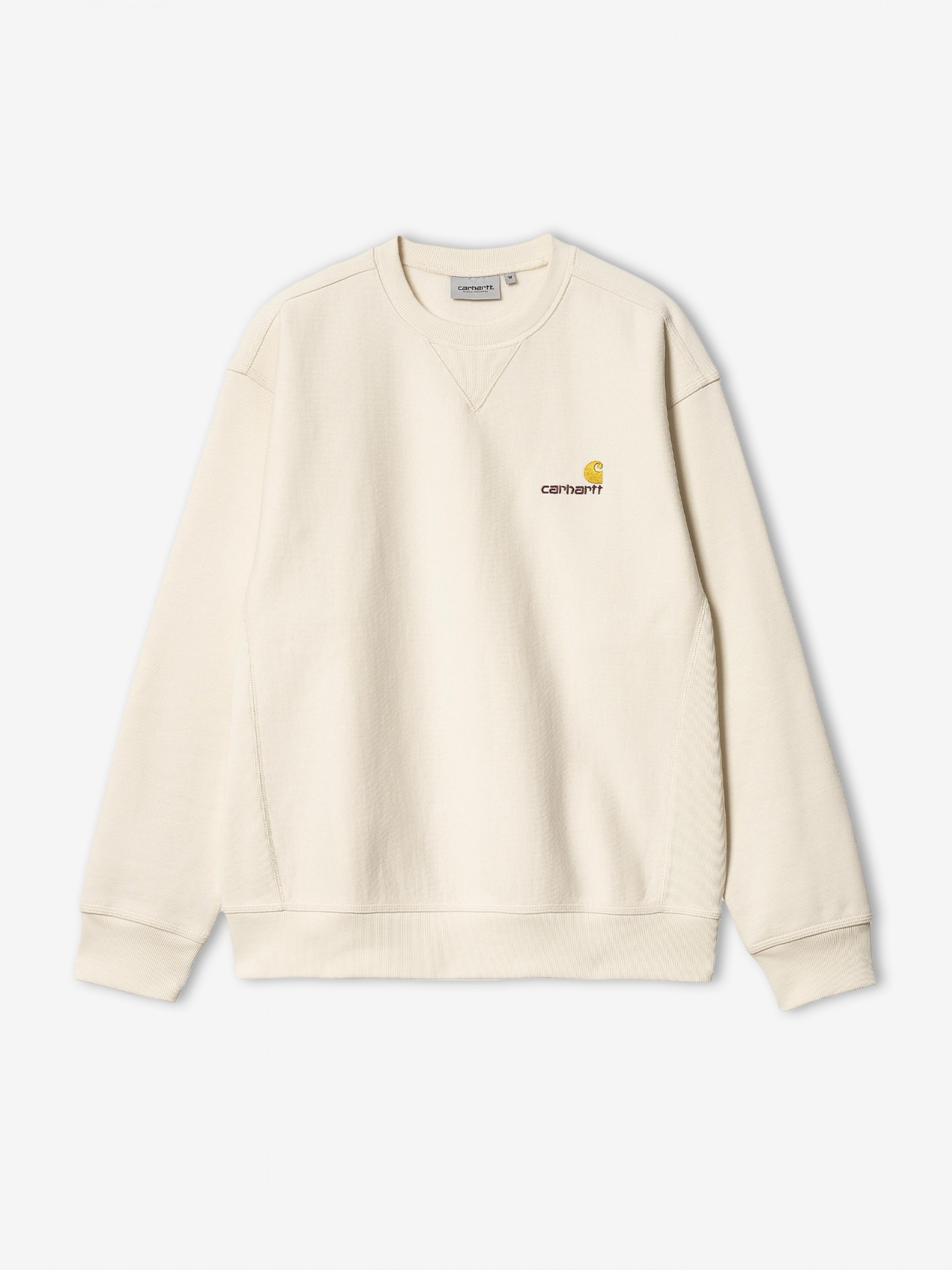 Camisola Carhartt WIP American Script Bege