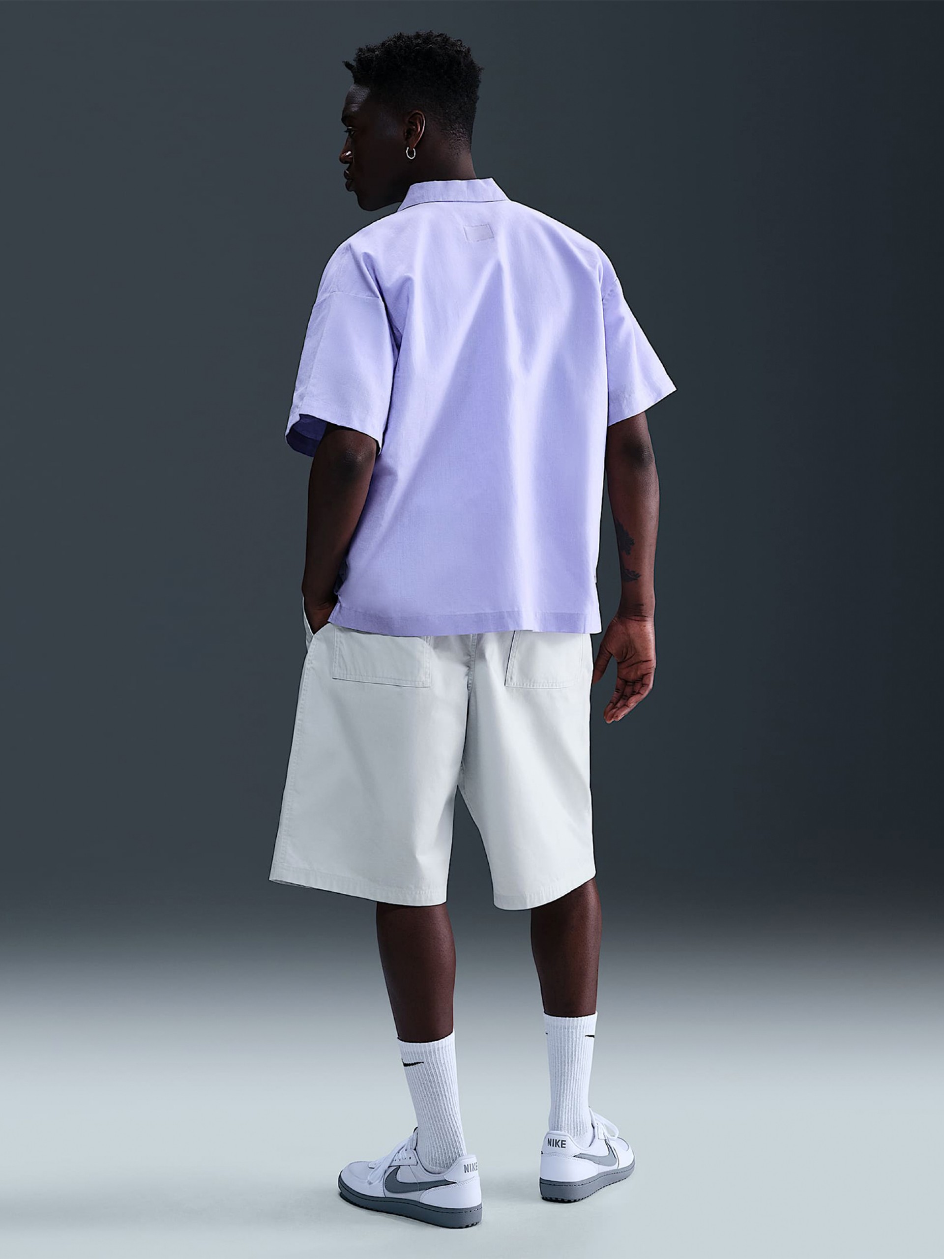 Nike Club Grey Shorts For Men