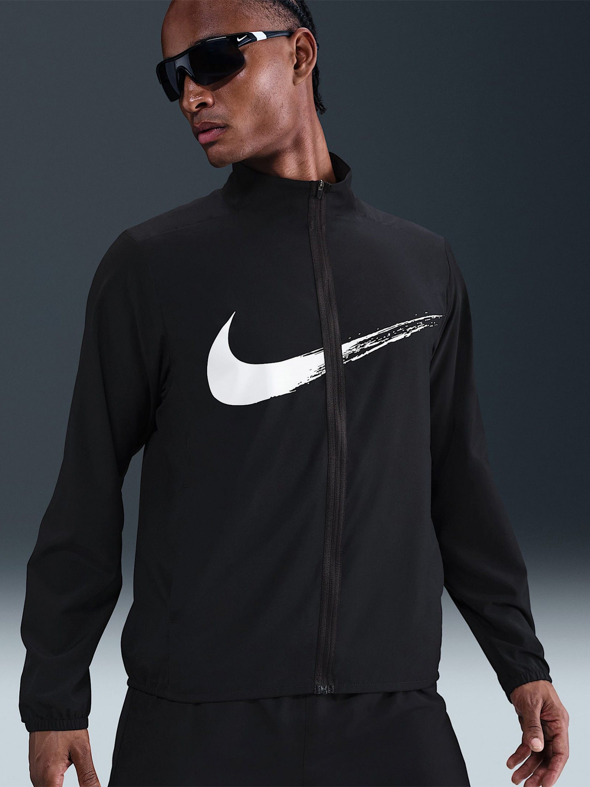 Nike Dri-FIT Form Black Running Jacket