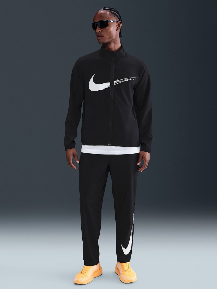 Casaco de Running Nike Dri-FIT Form Preto Para Homem