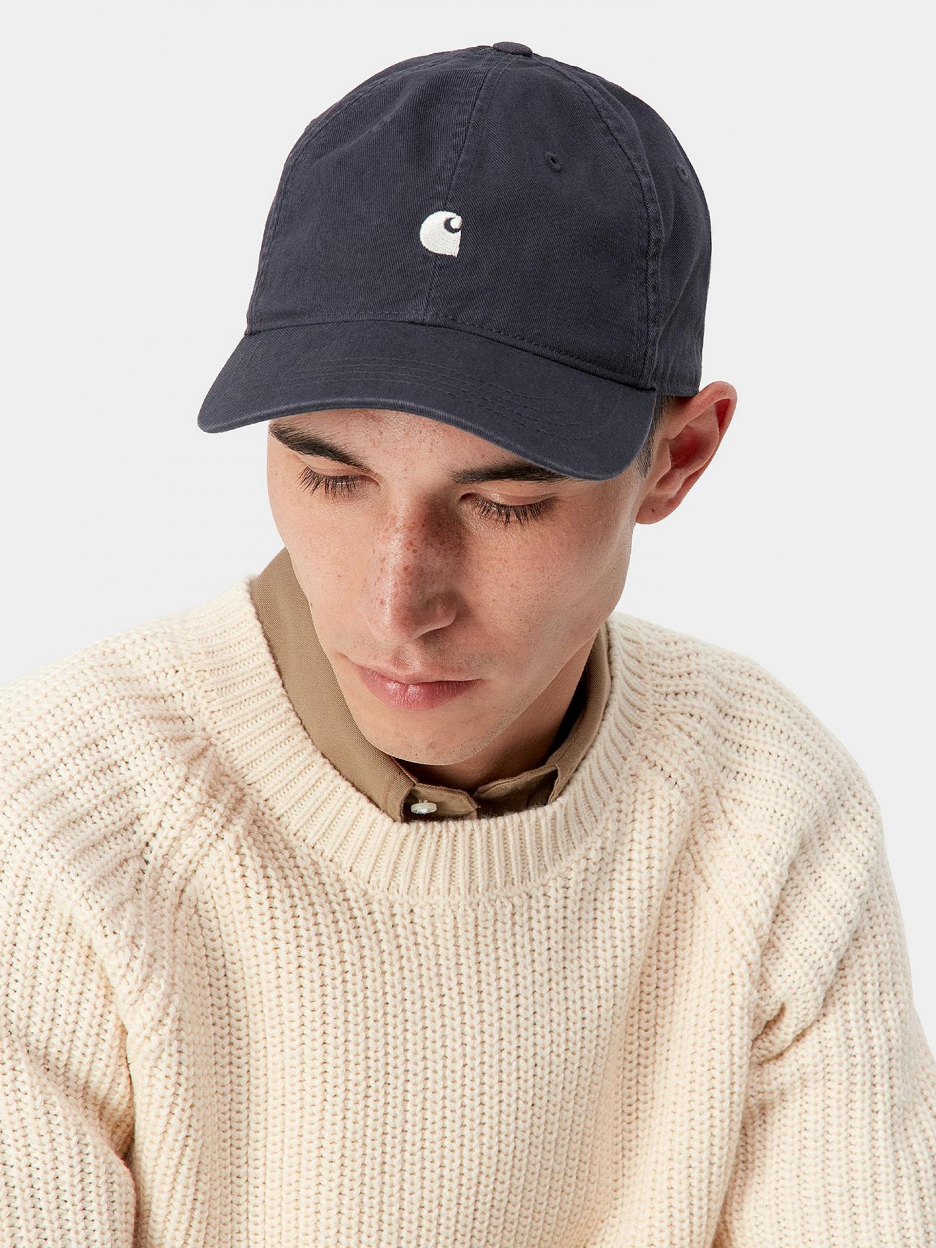 Carhartt WIP Madison Logo Blue Cap