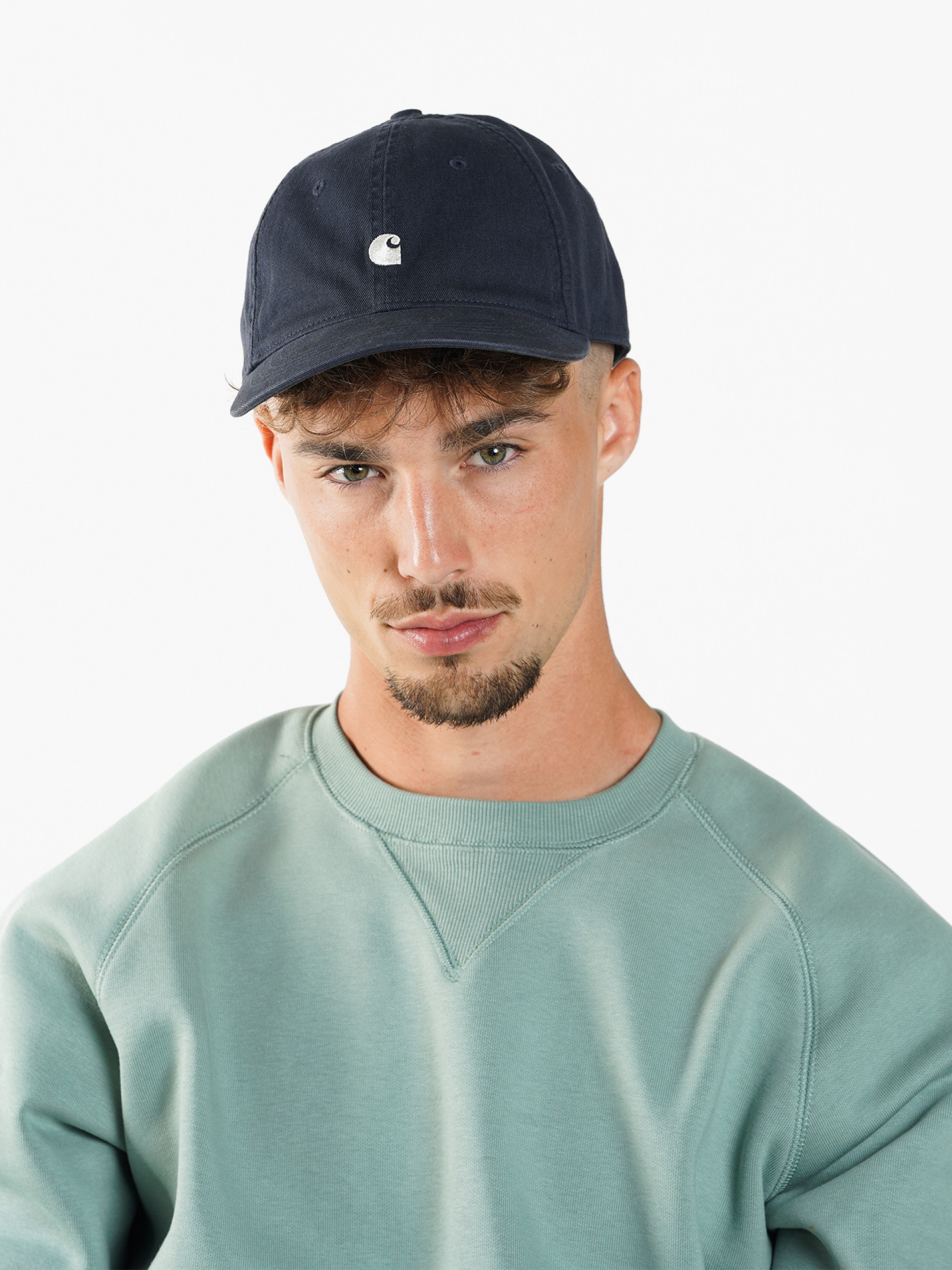 Carhartt WIP Madison Logo Blue Cap