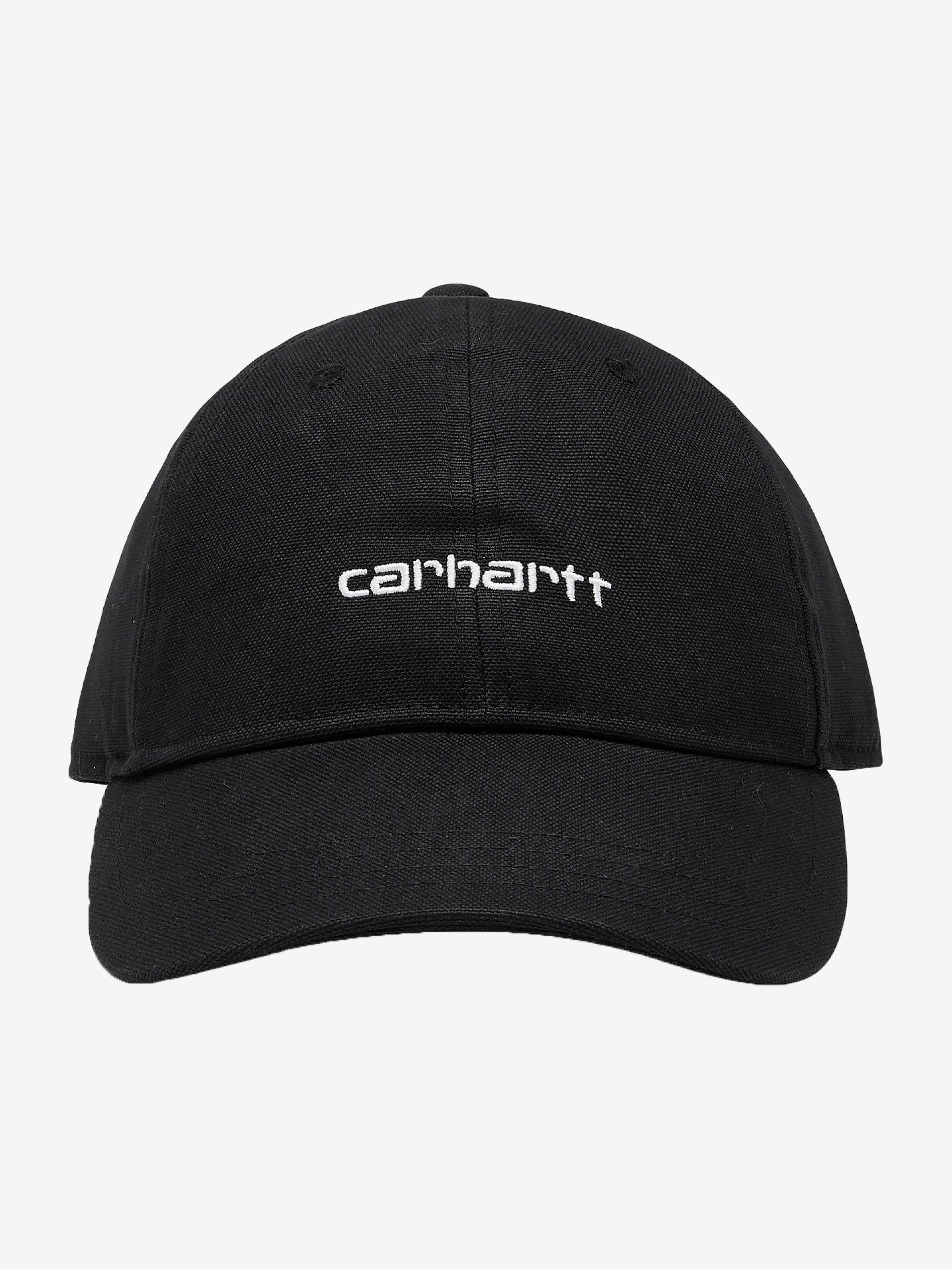 Carhartt WIP Canvas Script Black Cap