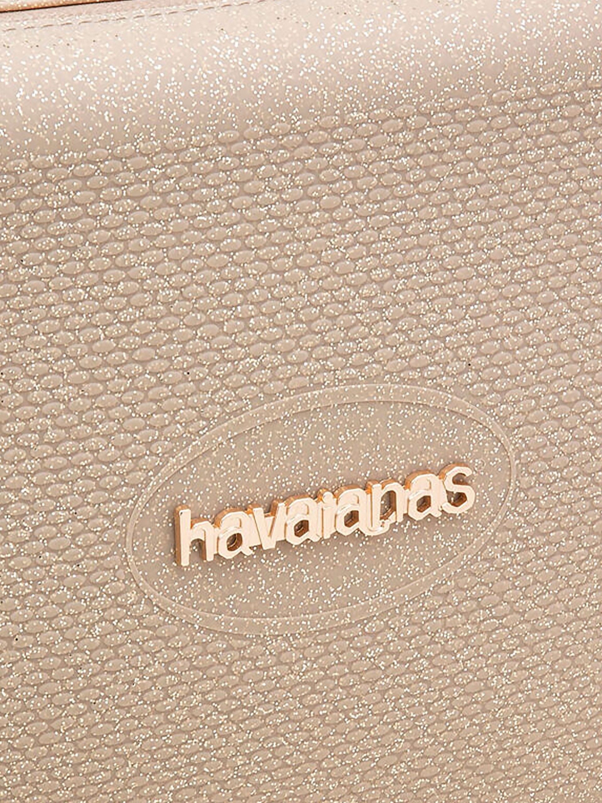 Necessaire Havaianas Beach Glitter Dorado