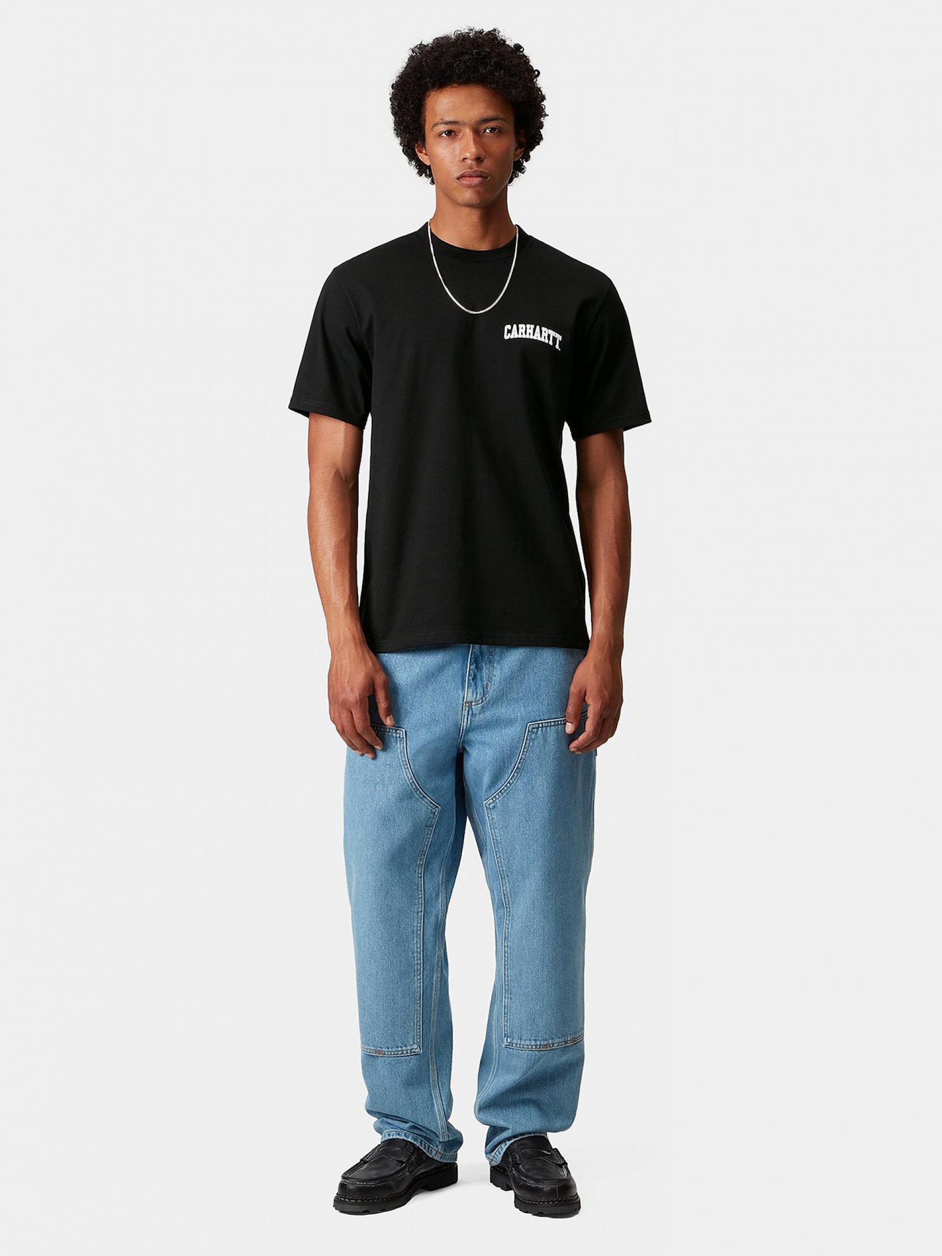 T-shirt Carhartt WIP University Script Preta