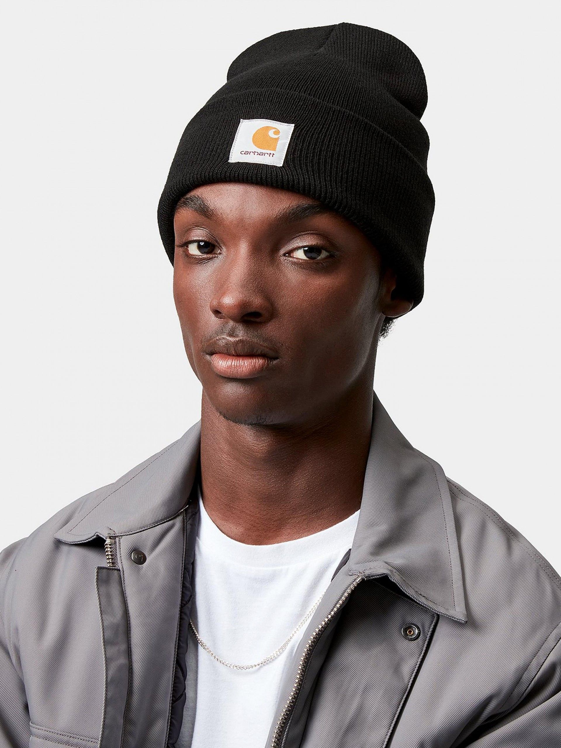 Carhartt WIP Acrylic Watch Black Beanie