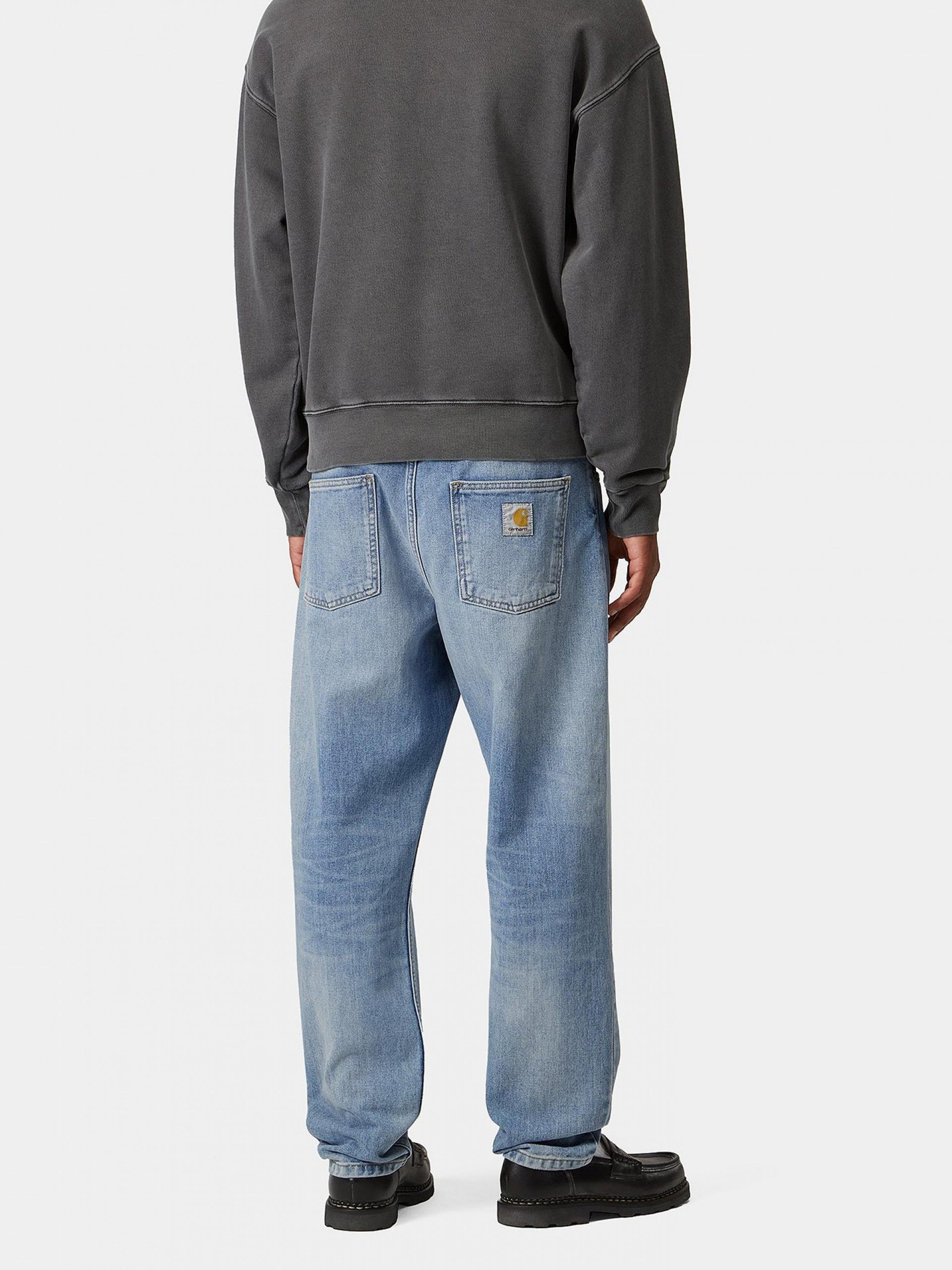 Calças de Ganga Carhartt WIP Newel Azuis