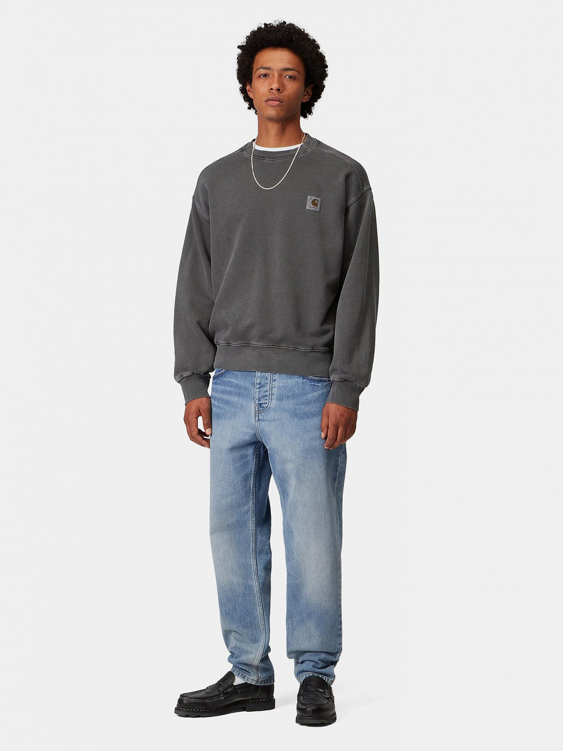 Calças de Ganga Carhartt WIP Newel Azuis