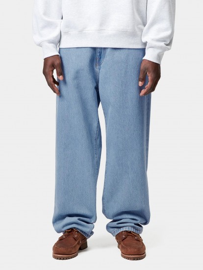 Calas de Ganga Carhartt WIP Aaron Azuis