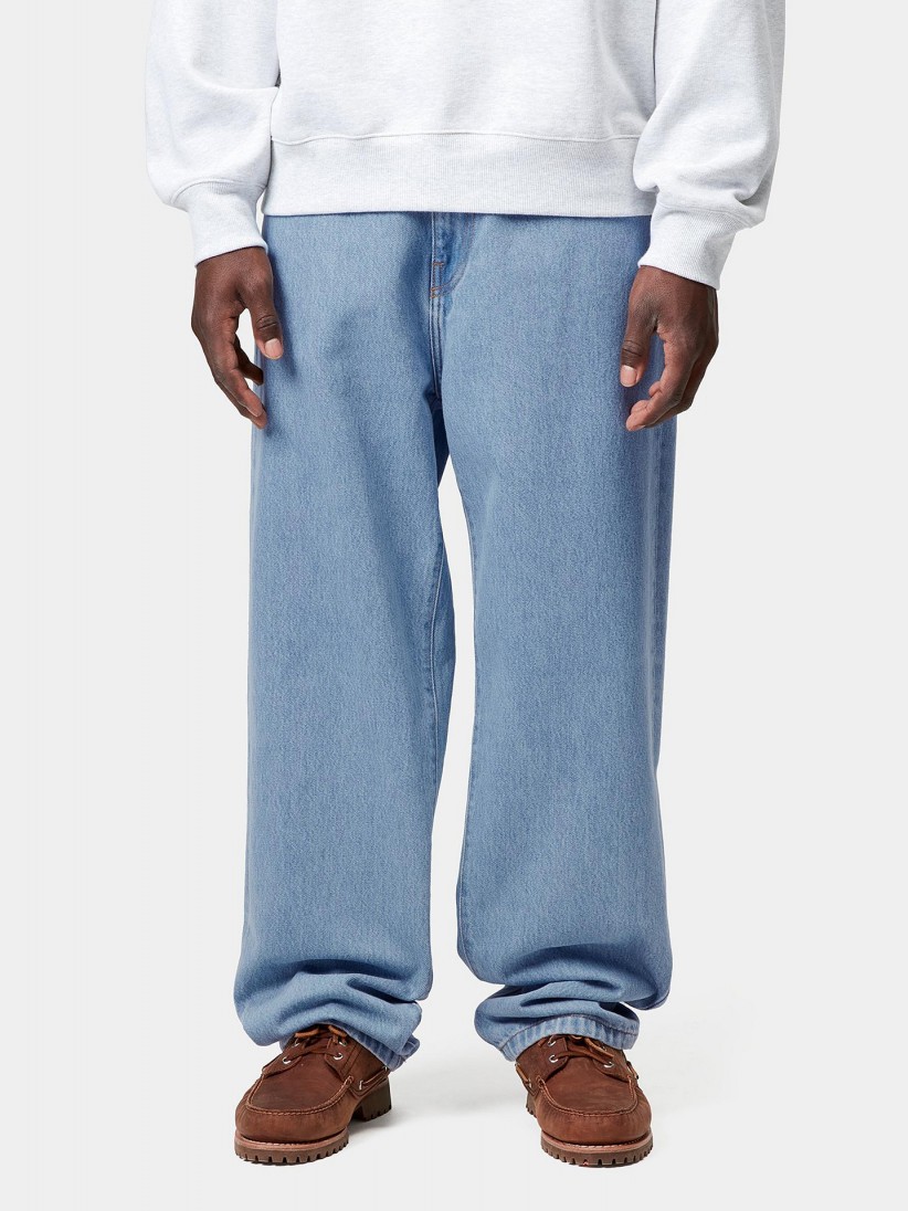 Calas de Ganga Carhartt WIP Aaron Azuis