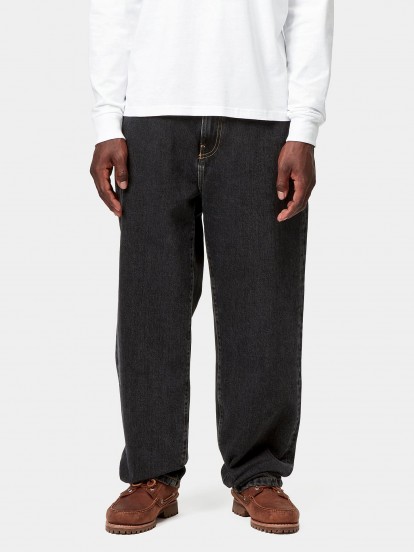 Calas de Ganga Carhartt WIP Aaron Pretas