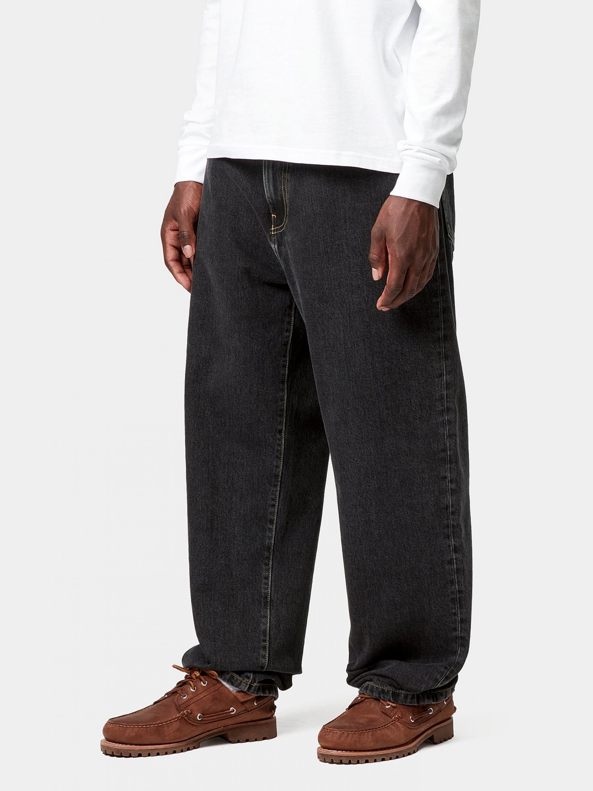 Pantalones Vaqueros Carhartt WIP Aaron Negros