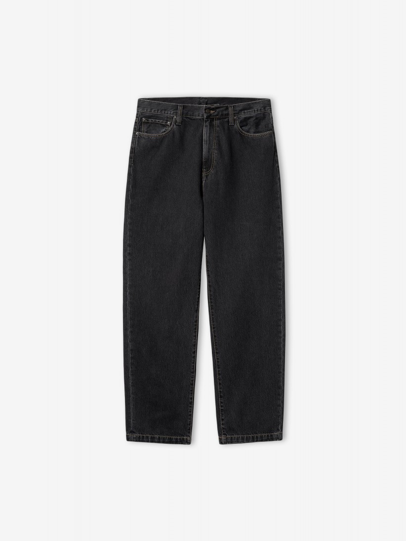 Calas de Ganga Carhartt WIP Aaron Pretas