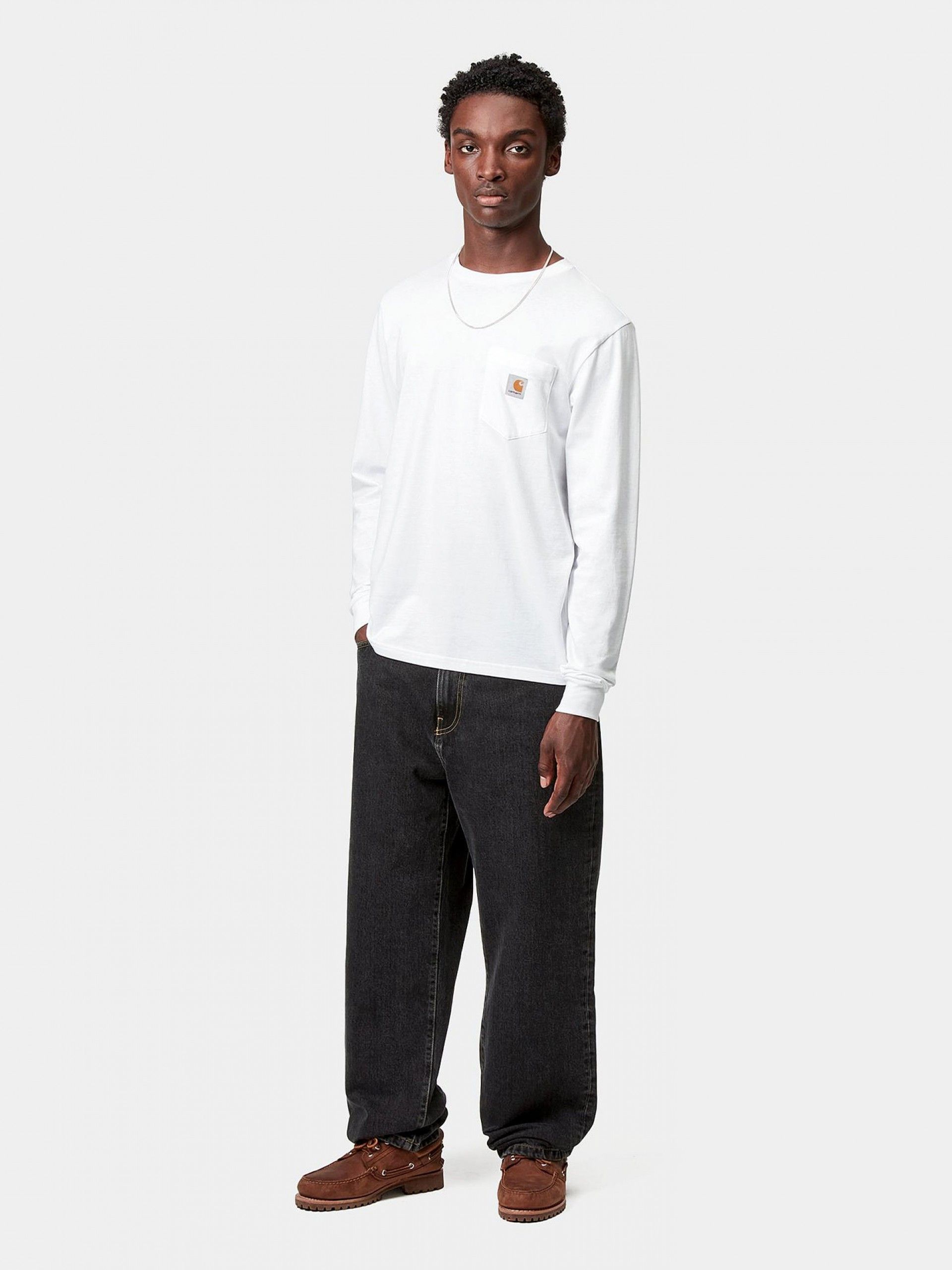 Pantalones Vaqueros Carhartt WIP Aaron Negros