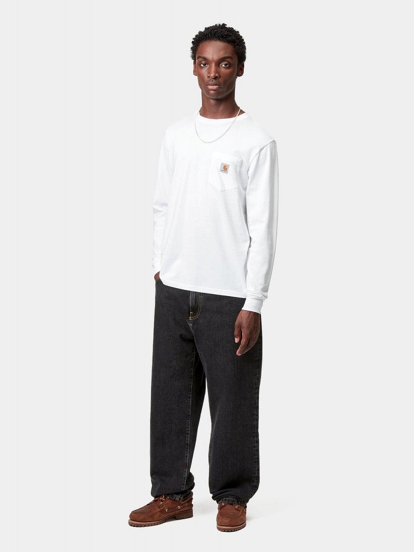 Calas de Ganga Carhartt WIP Aaron Pretas