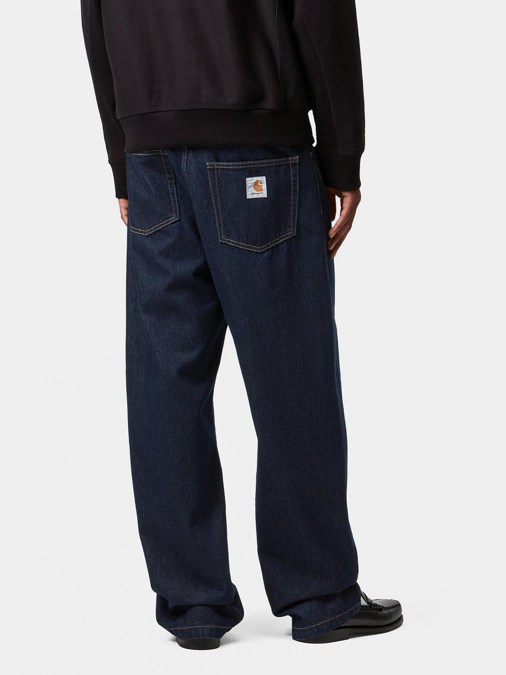 Calças de Ganga Carhartt WIP Landon Azuis