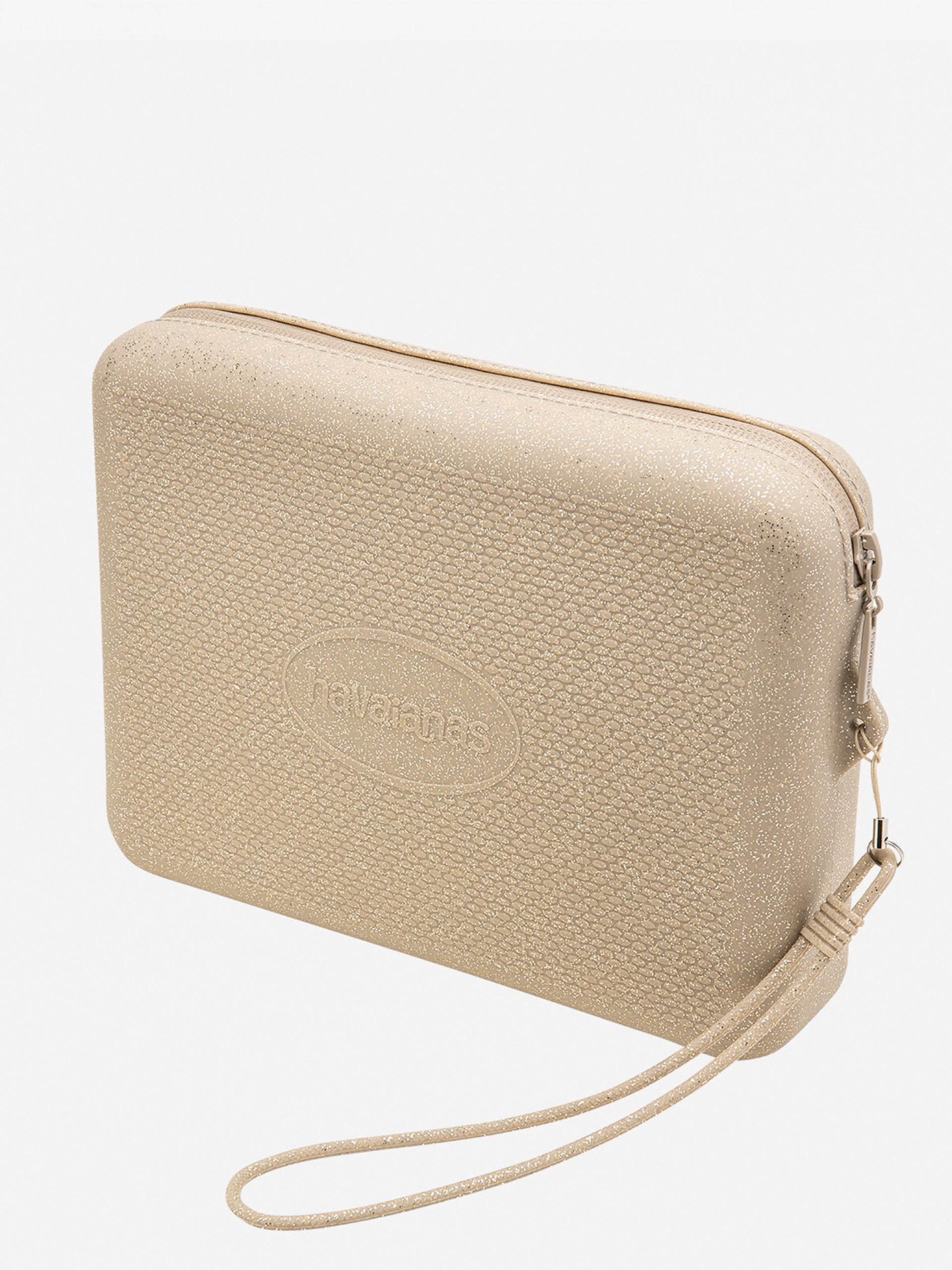 Necessaire Havaianas Beach Glitter Dorado