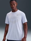 T-shirt de Running Nike Stride Dri-FIT ADV Azul Para Homem