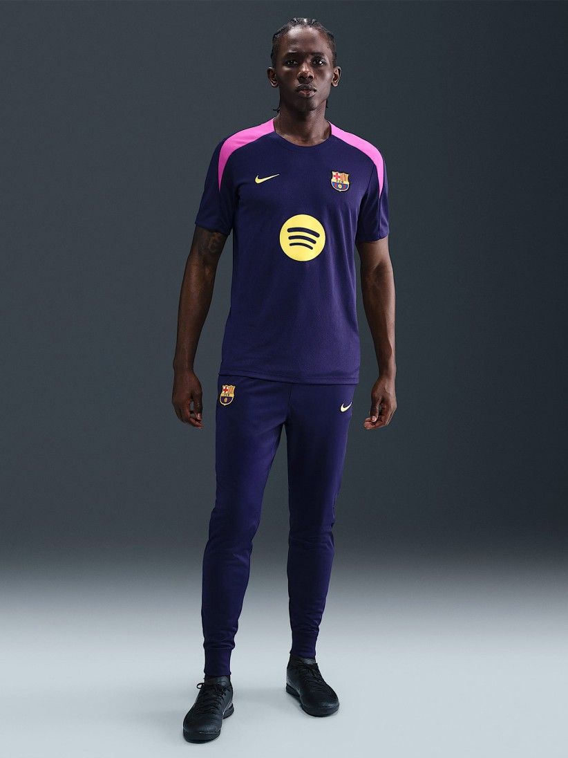 Camisola Nike F. C. Barcelona Strike Dri-FIT EP25/26 Roxa Para Homem
