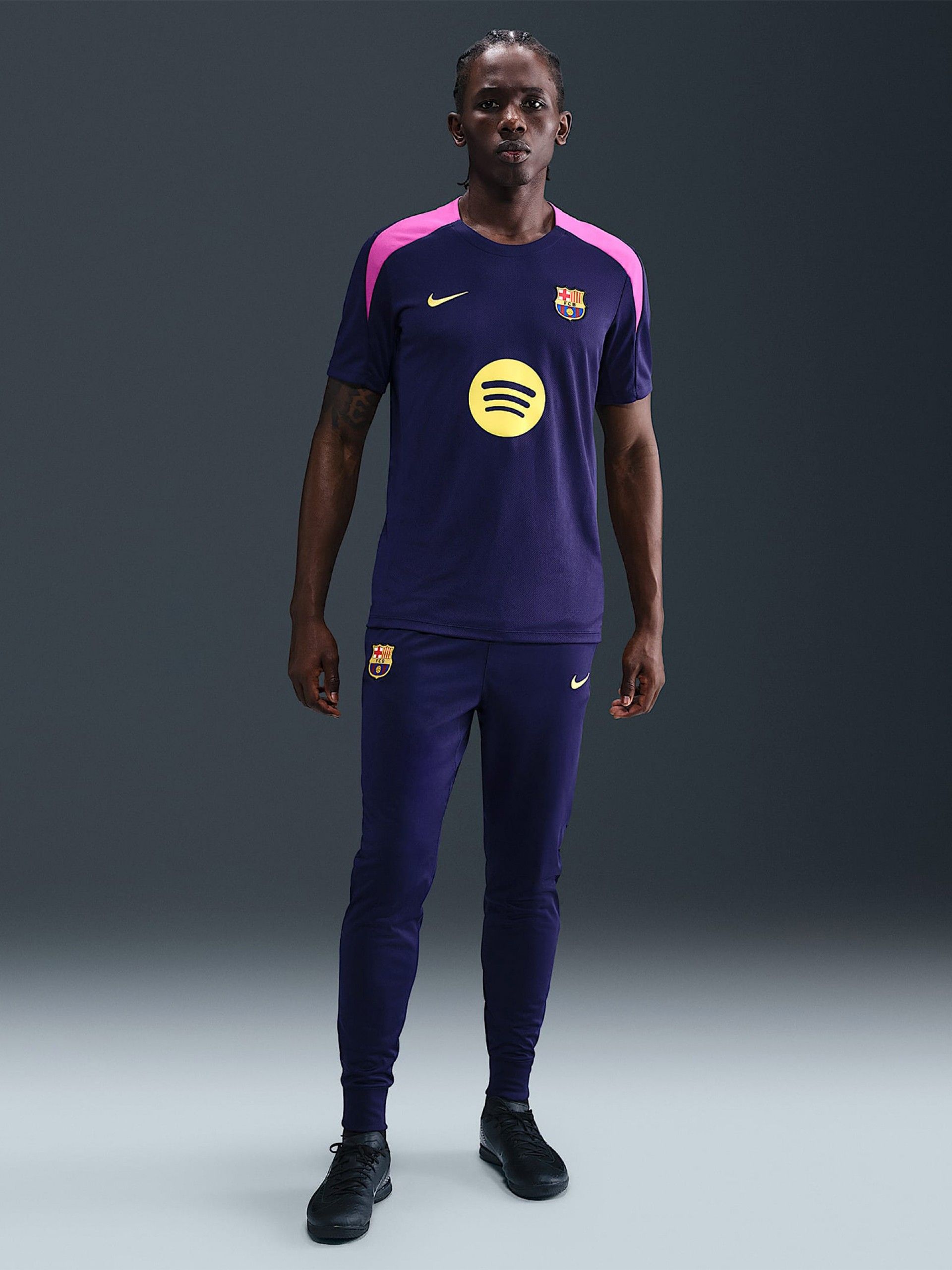 Nike F. C. Barcelona Strike Dri-FIT 25/26 Purple Jersey For Men