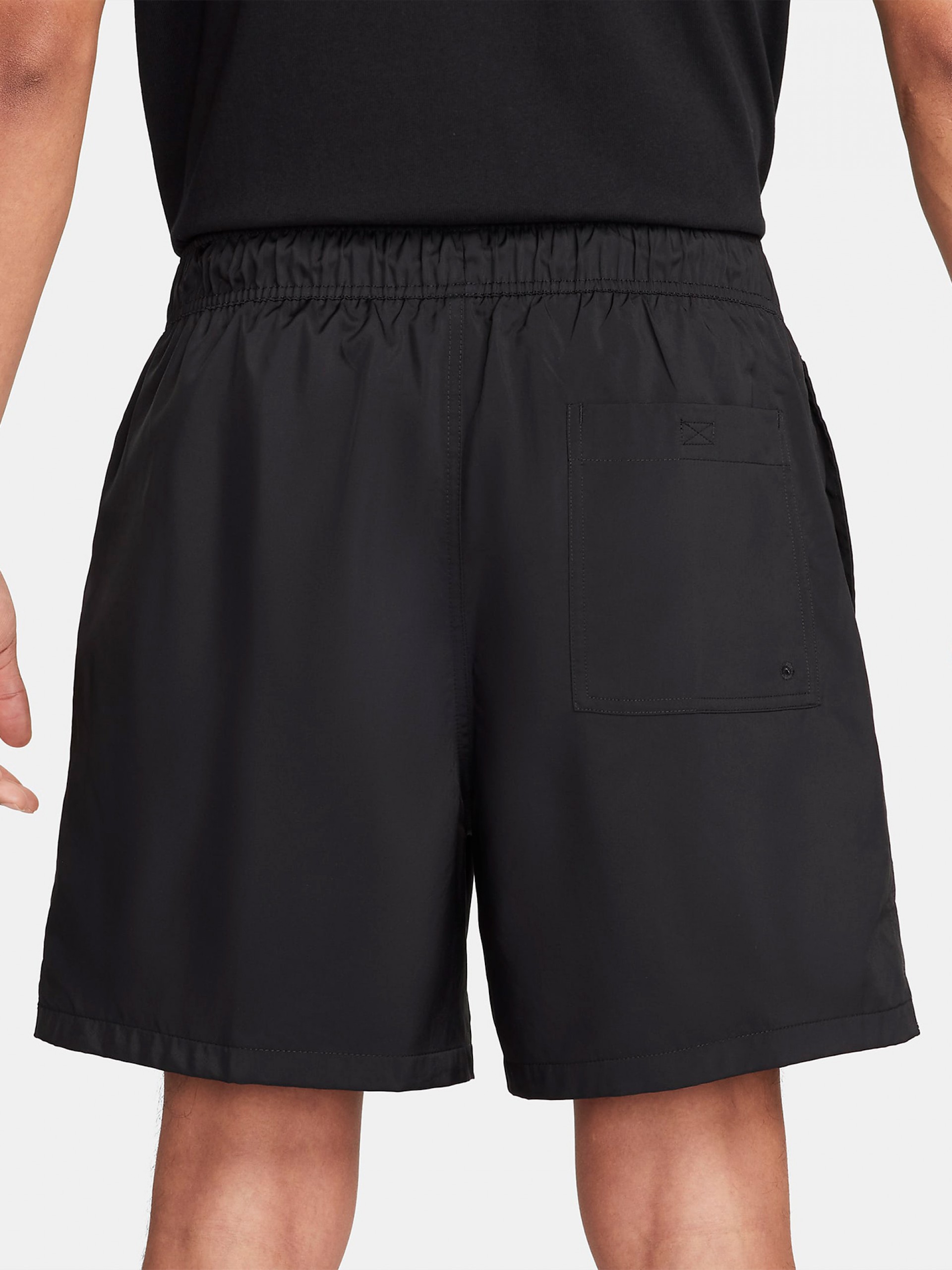 Pantalones Cortos Nike Club Woven Flow Negros Para Hombre