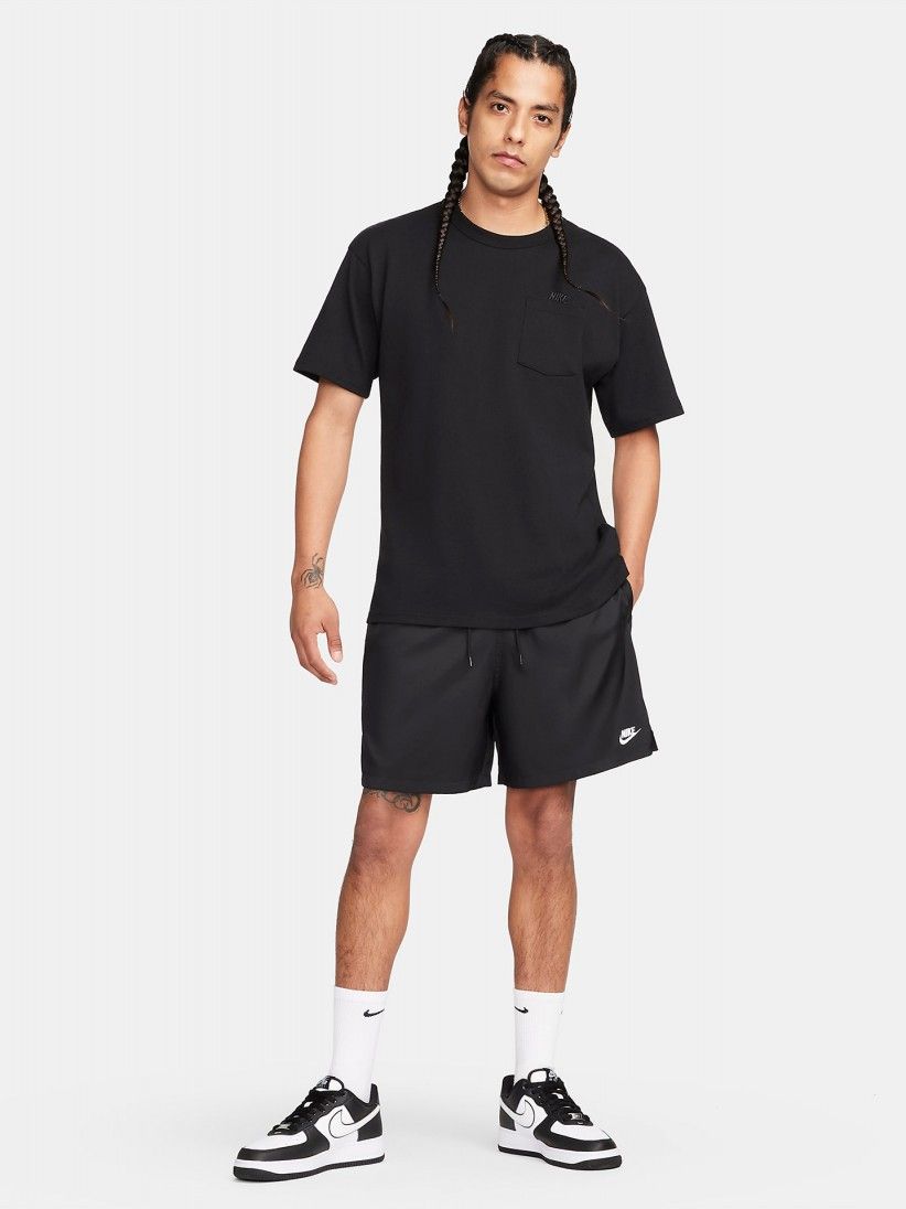 Cales Nike Club Woven Flow Pretos Para Homem