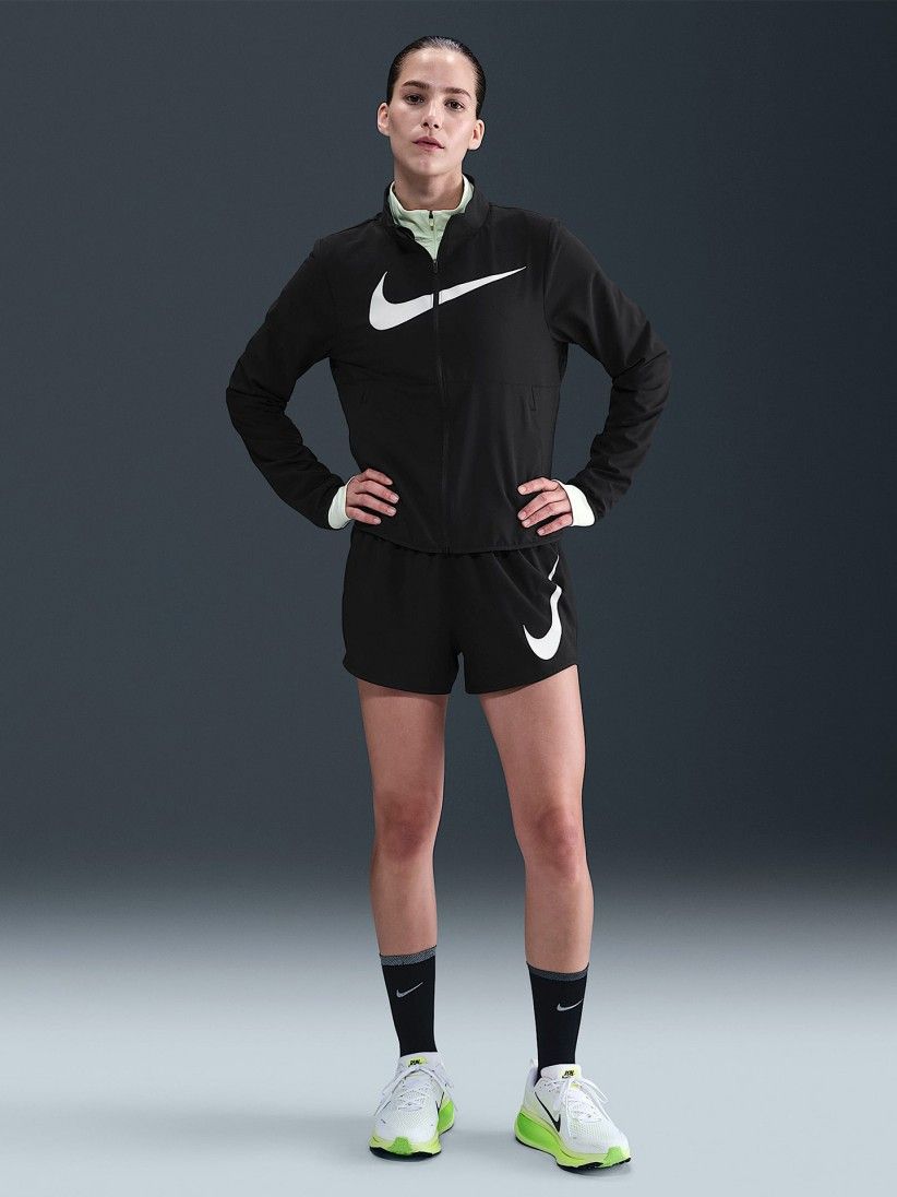 Nike Dri-FIT Tempo Swoosh Run Black Running Jacket For Women