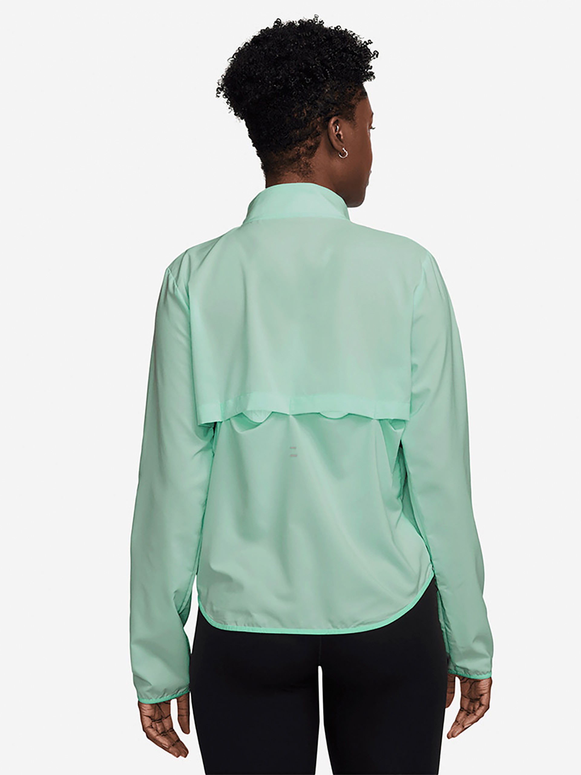 Nike Dri-FIT Tempo Swoosh Run Green Running Jacket For Women