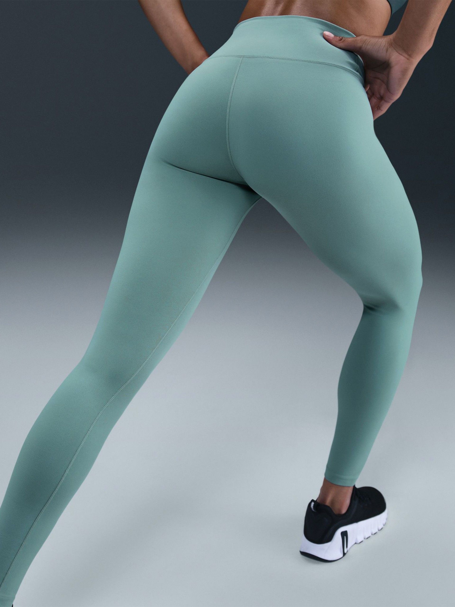 Leggings de Entrenamiento Nike One High-Rise Verdes Para Mujer