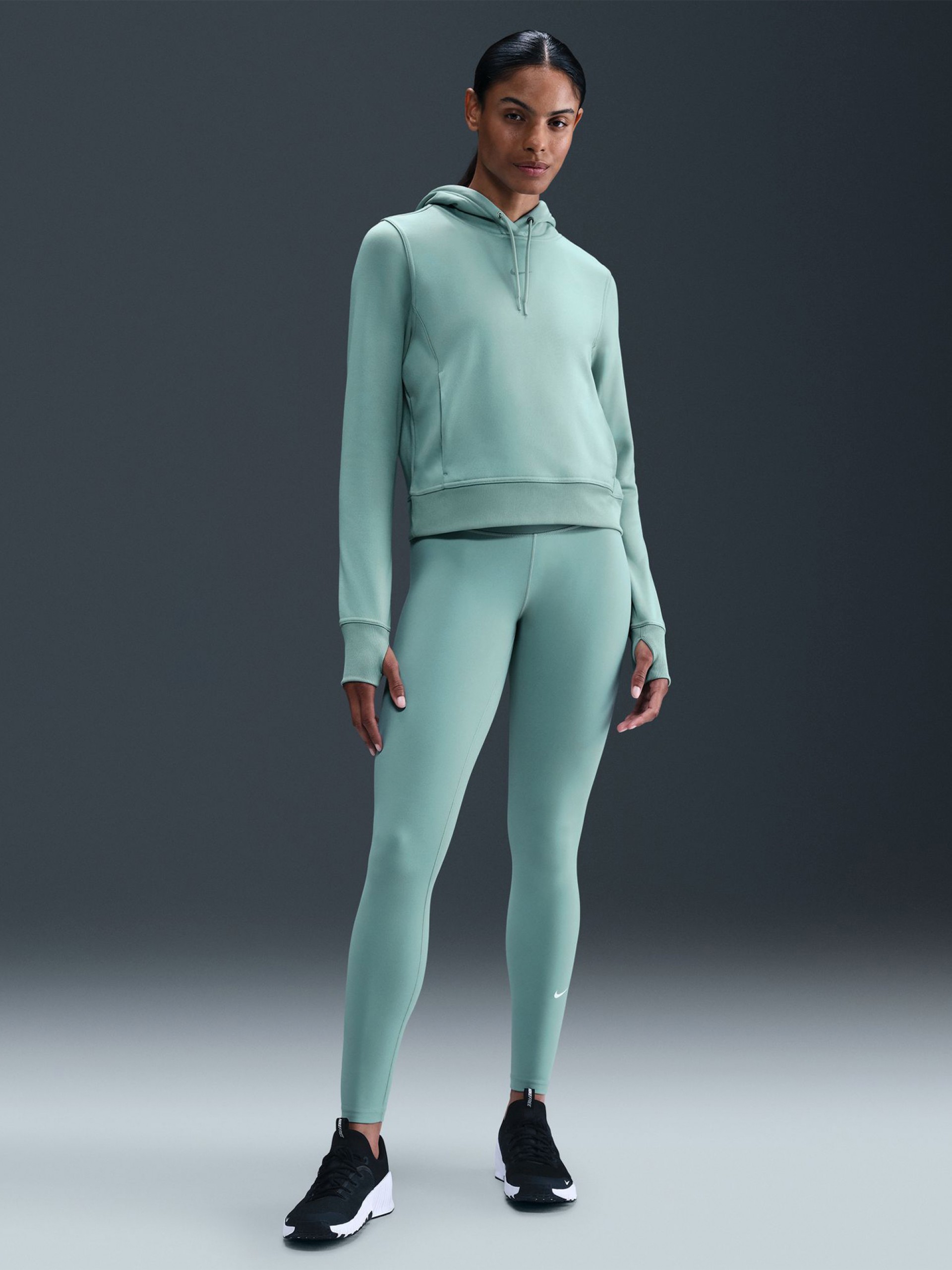 Leggings de Entrenamiento Nike One High-Rise Verdes Para Mujer