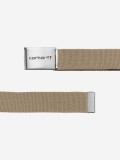 Cinto Carhartt WIP Chrome Bege