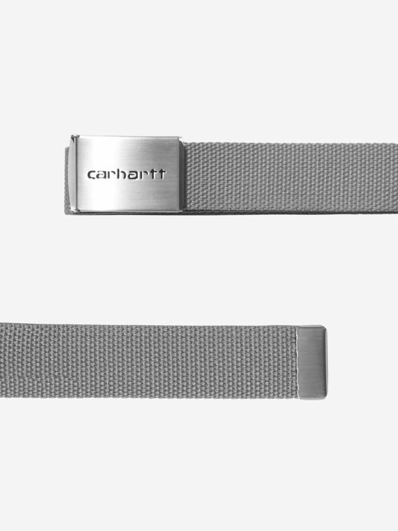 Cinto Carhartt WIP Chrome Cinzento